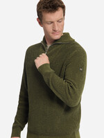 No Excess Pullover Half Zip Light Chenille - Moss