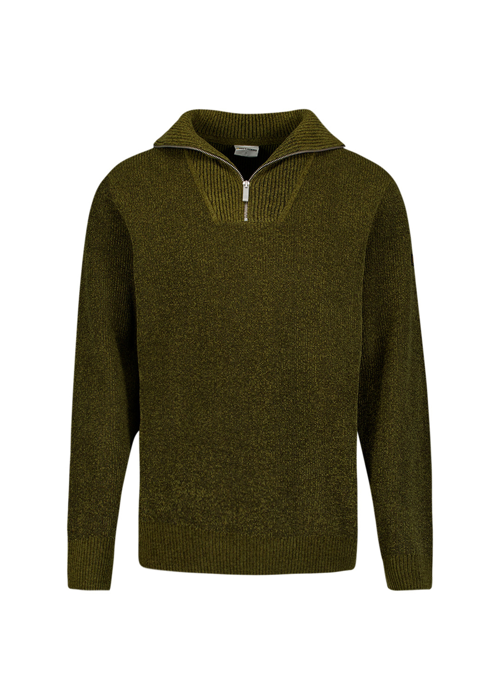 No Excess Pullover Half Zip Light Chenille - Moss