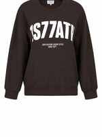ZOSO Sweater Tessa - Espresso Offwhite