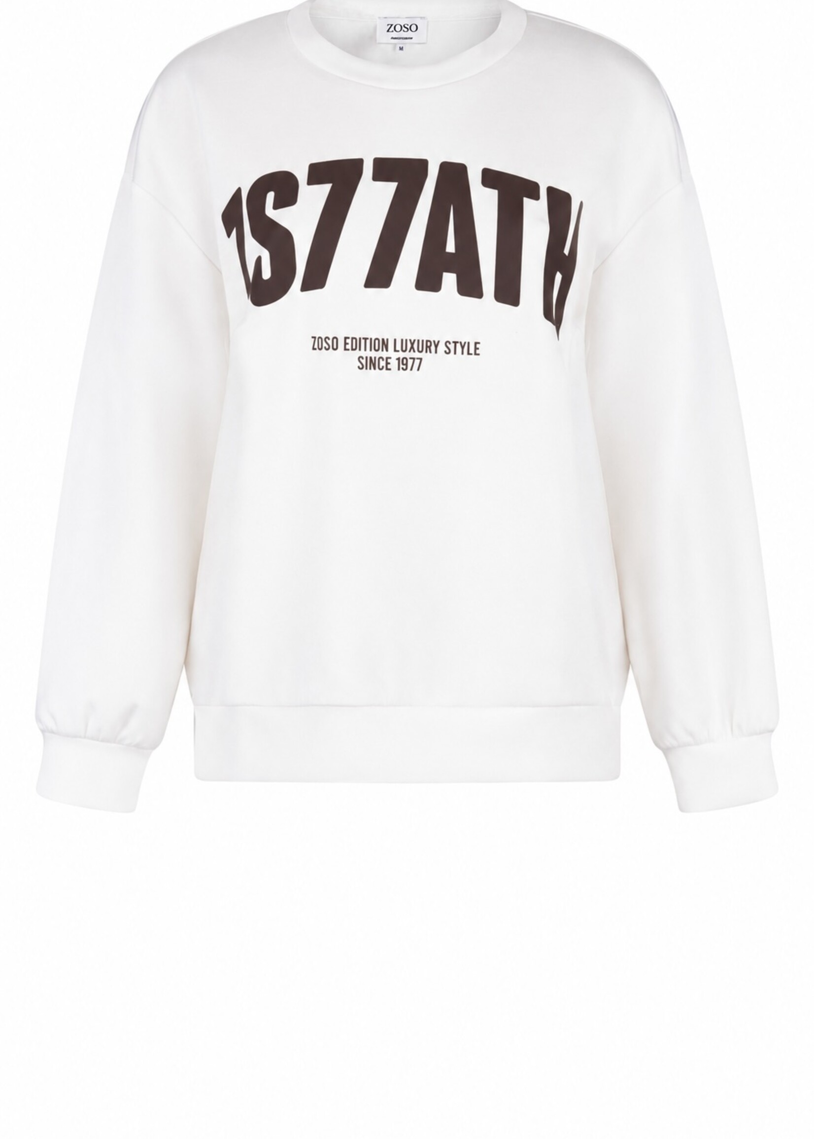 ZOSO Sweater Tessa - Offwhite Espresso