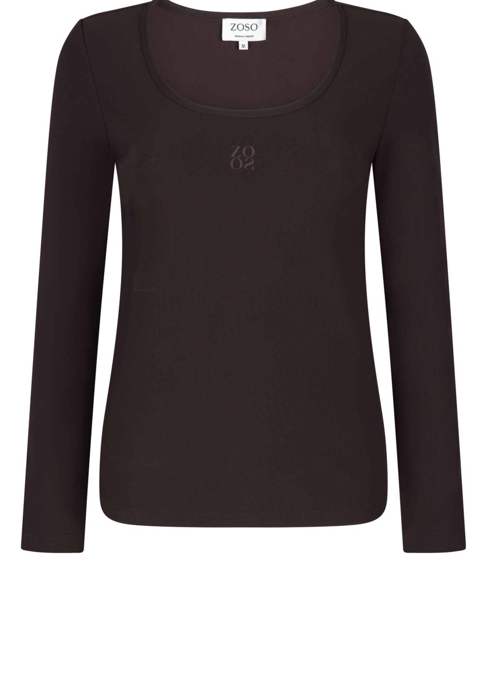 ZOSO Travel Shirt June - Espresso