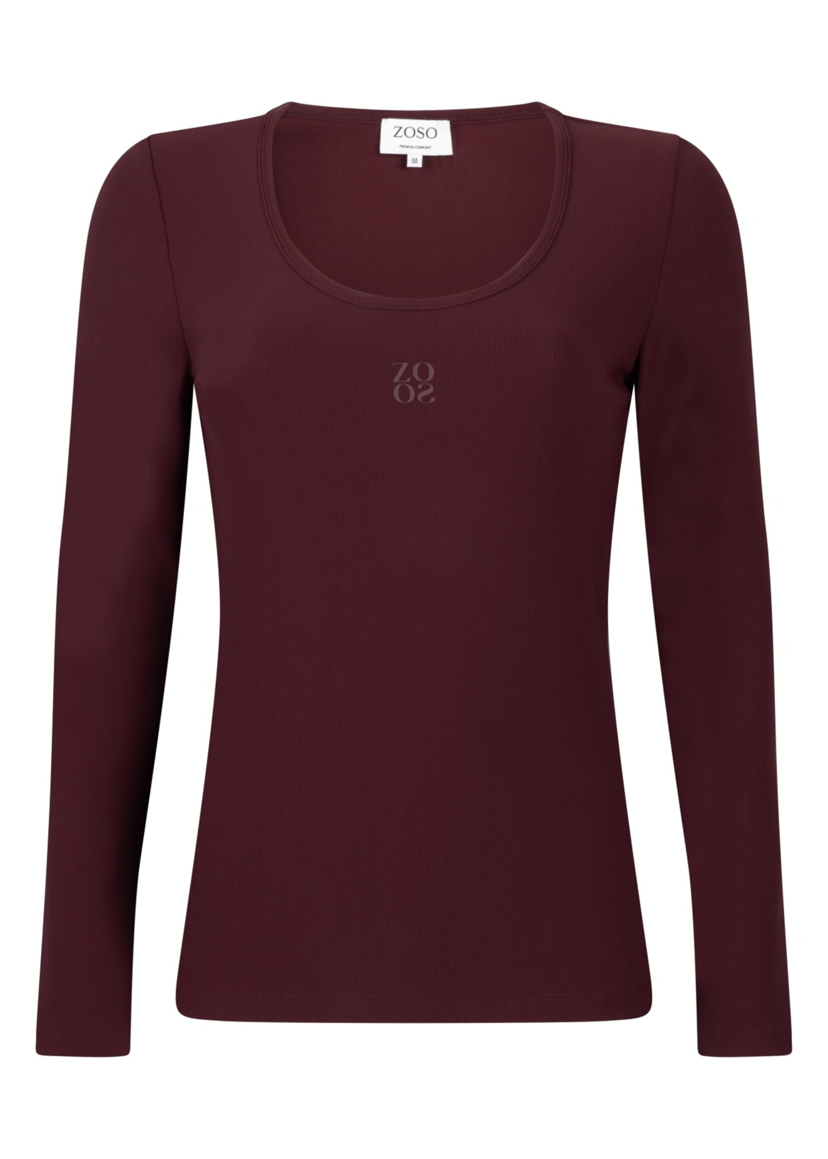 ZOSO Travel Shirt June - Bordeaux