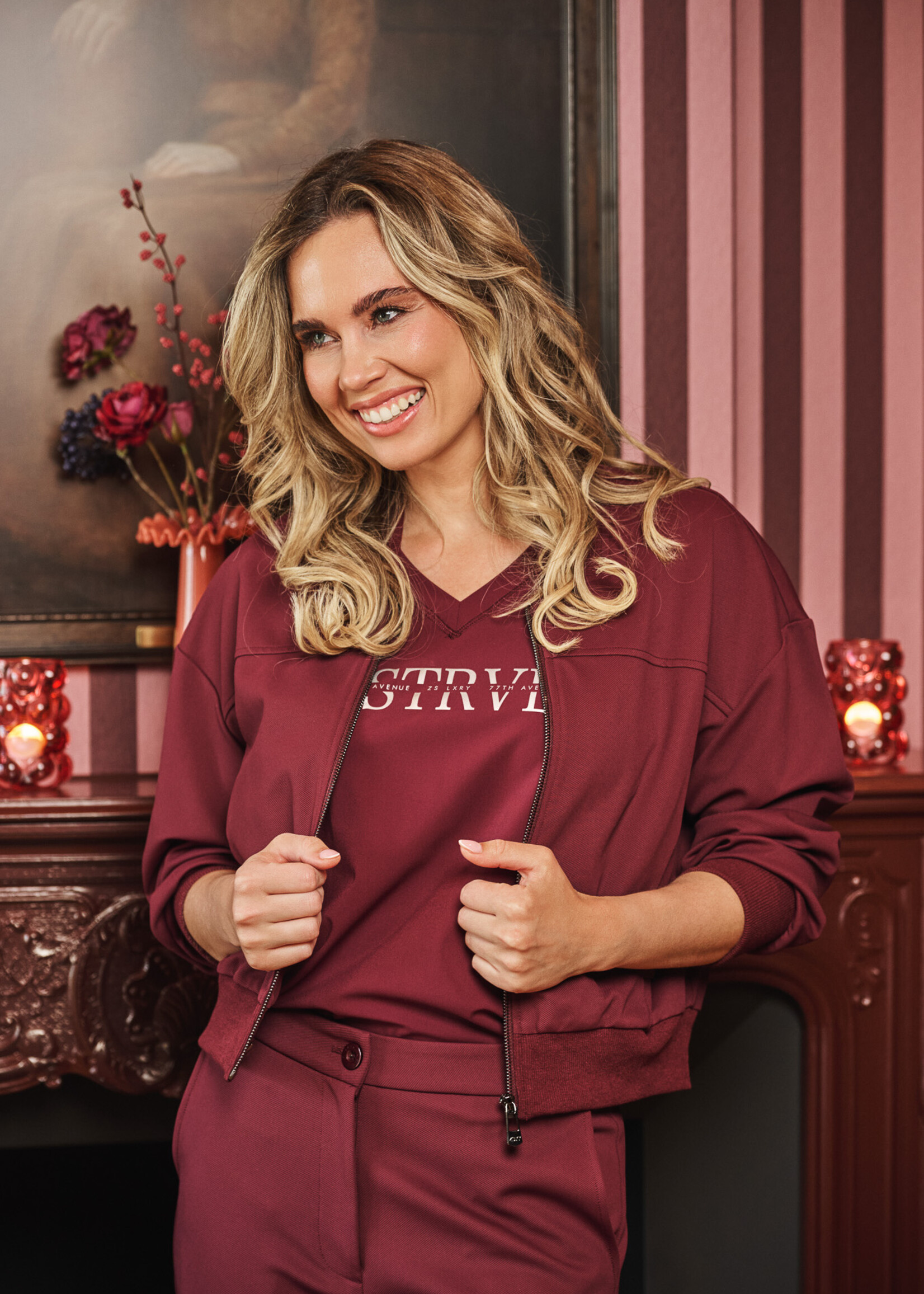 ZOSO Jacket Ciska - Bordeaux