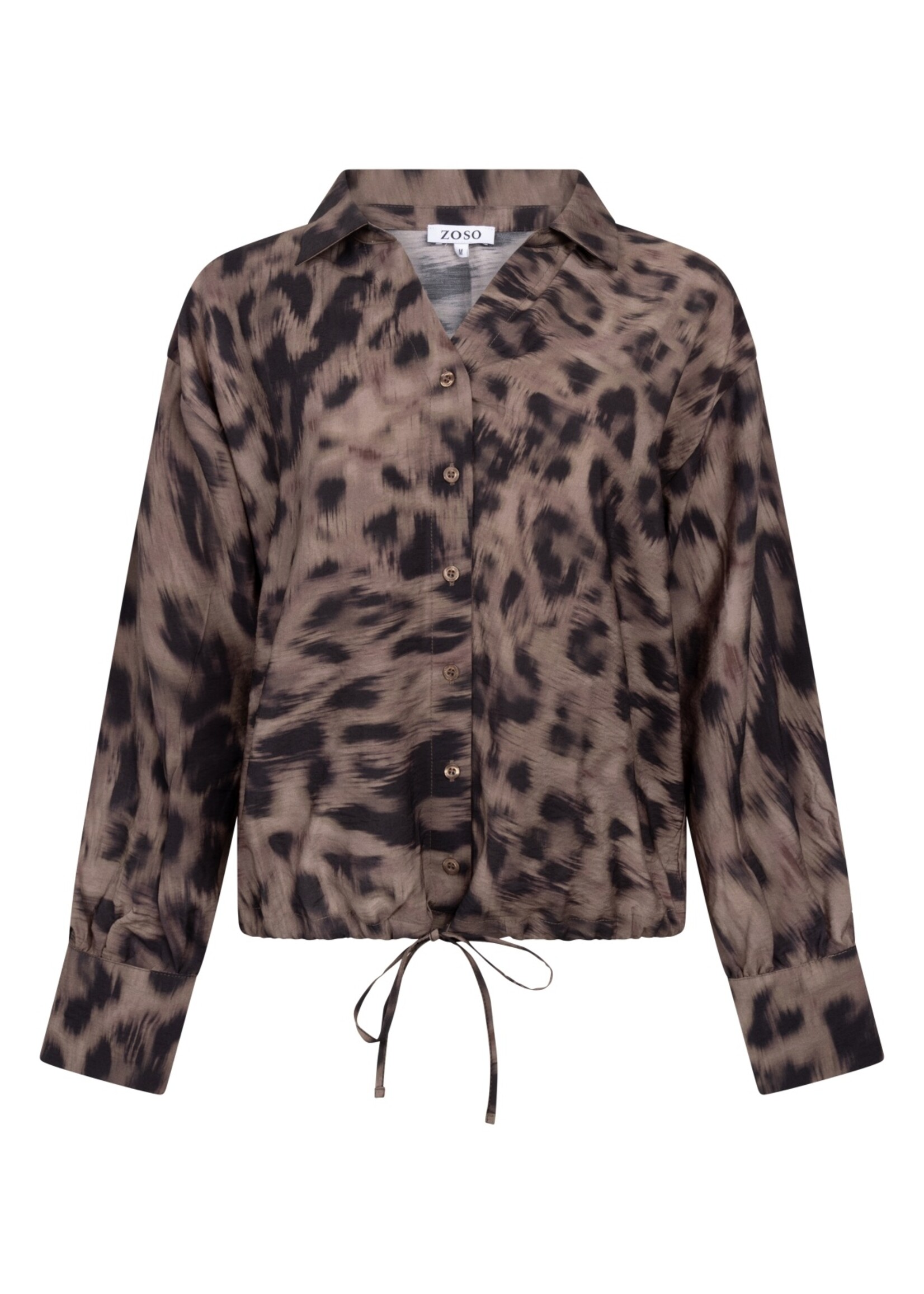 ZOSO Blouse Cecile - Espresso Black