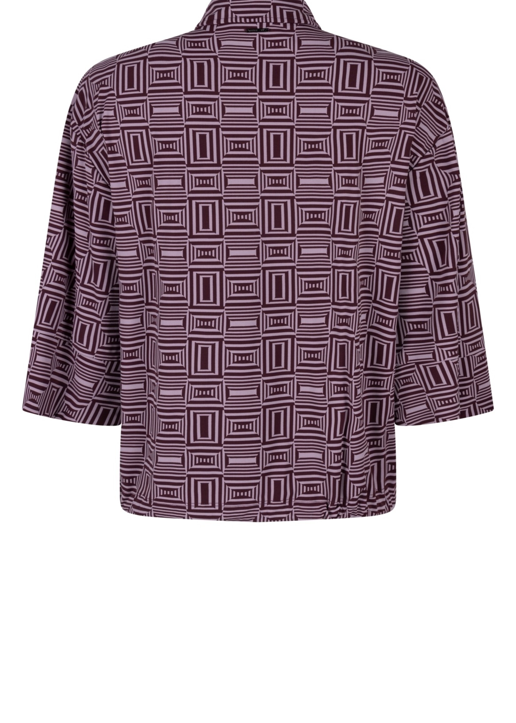 ZOSO Blouse Cameron - Mauve Bordeaux