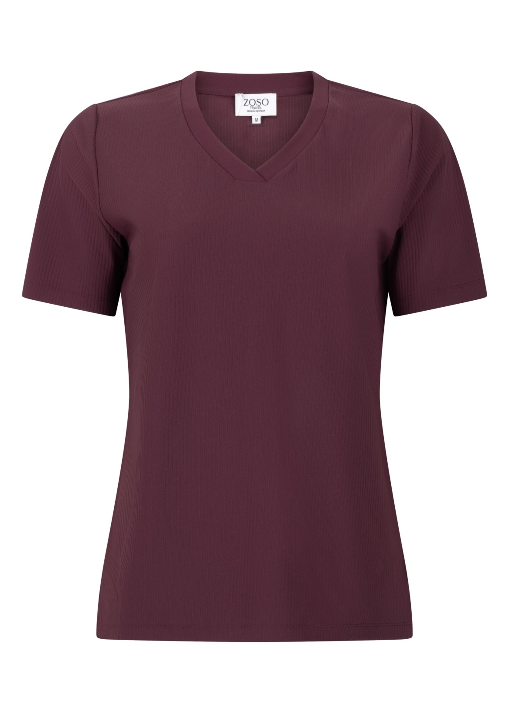 ZOSO T-shirt Bente - Bordeaux