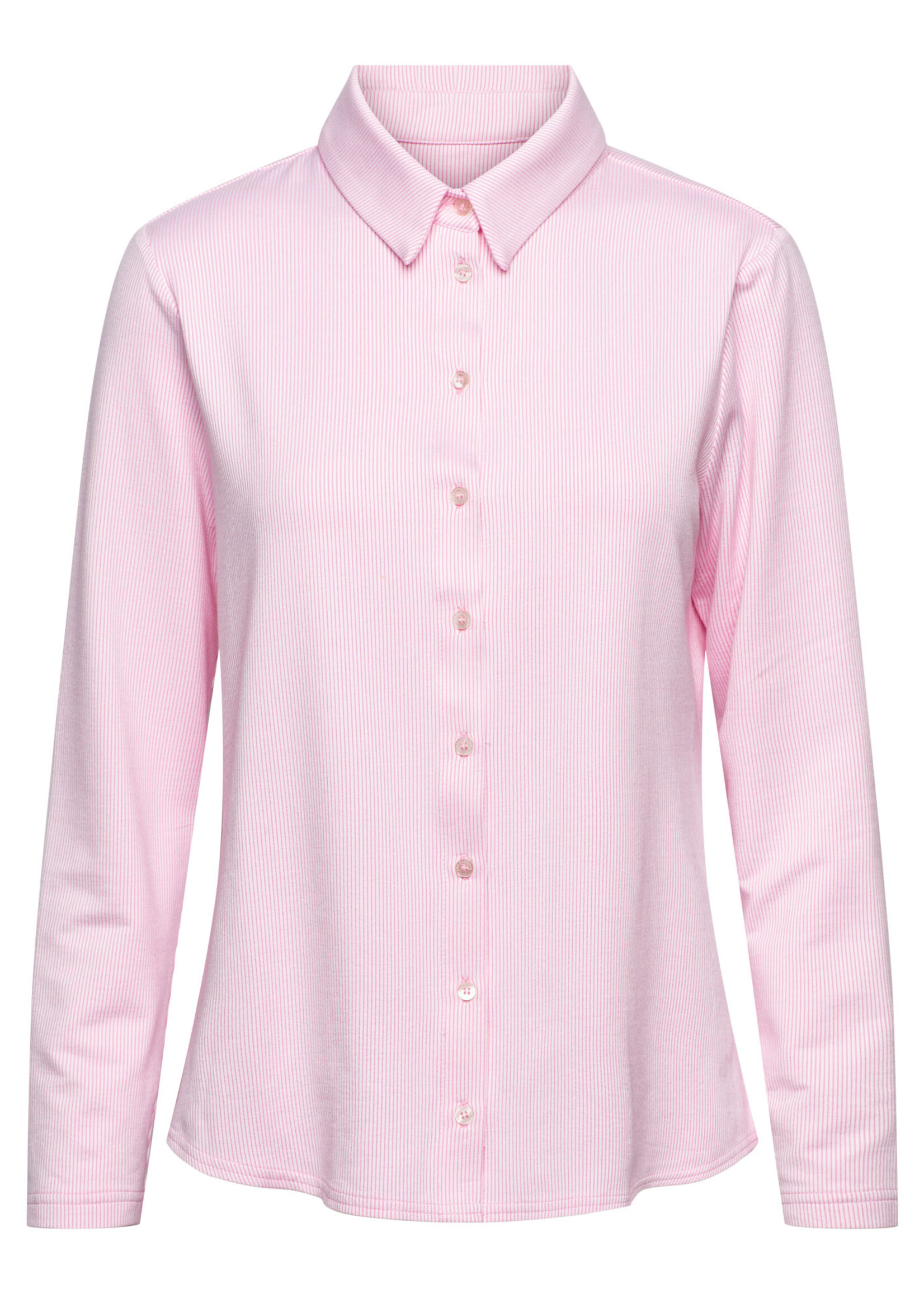 &Co Woman Blouse Lotte Stripe - White Pink