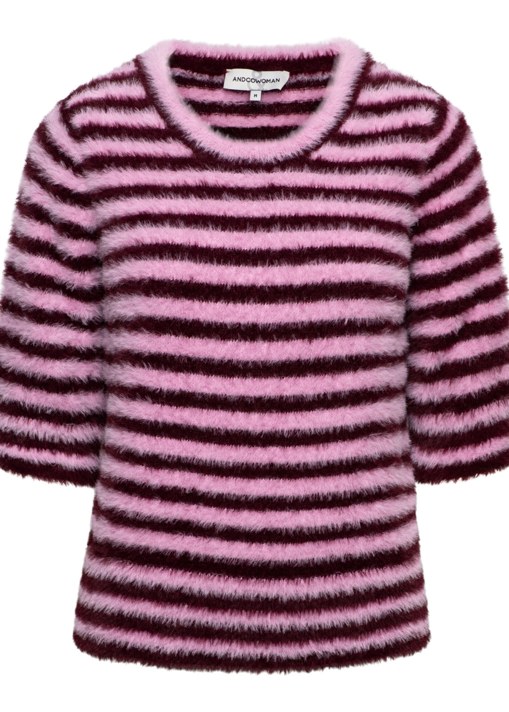 &Co Woman Pullover Balen - Burgundy Multi