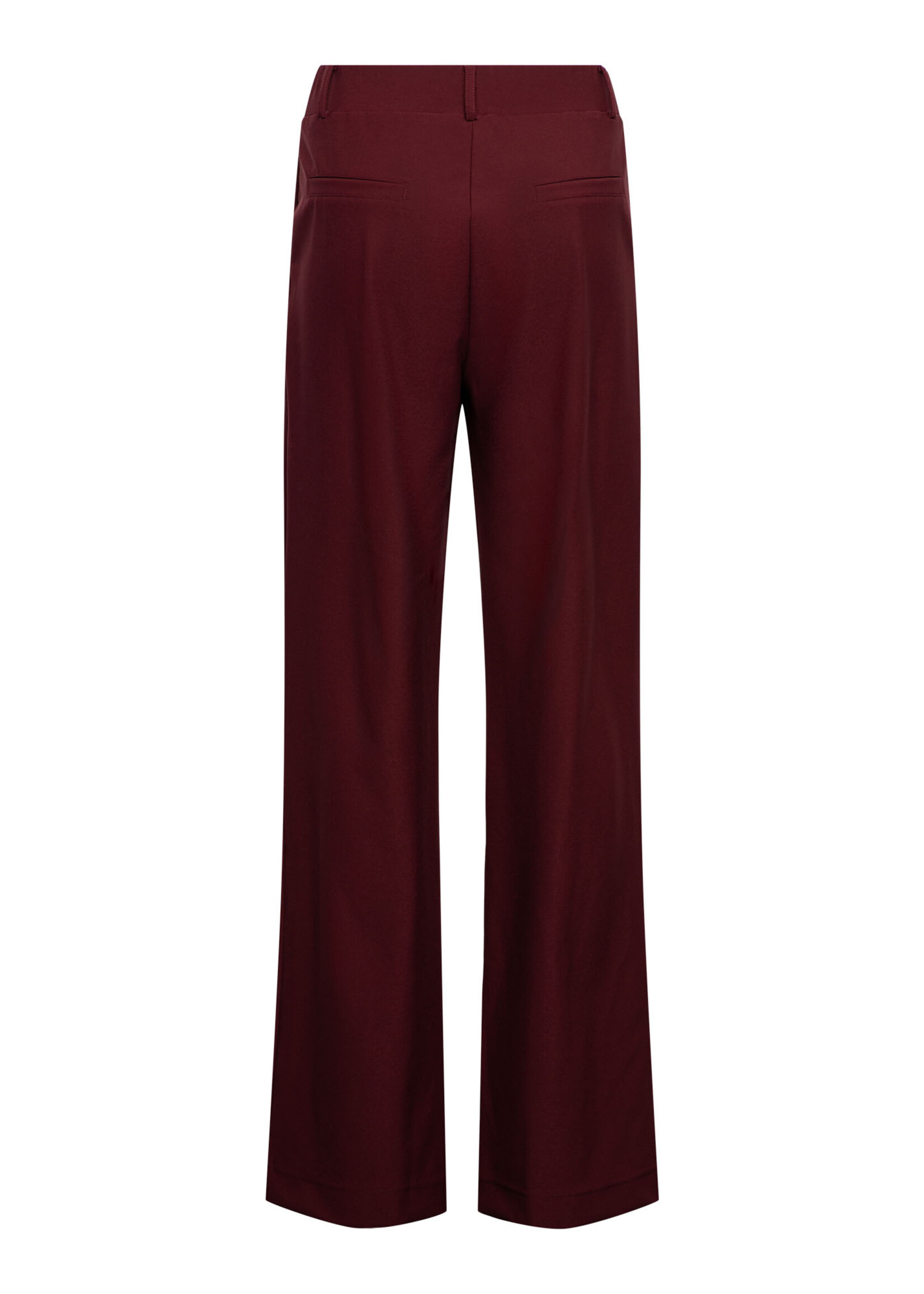 &Co Woman Broek Patrice Heavy Travel - Burgundy