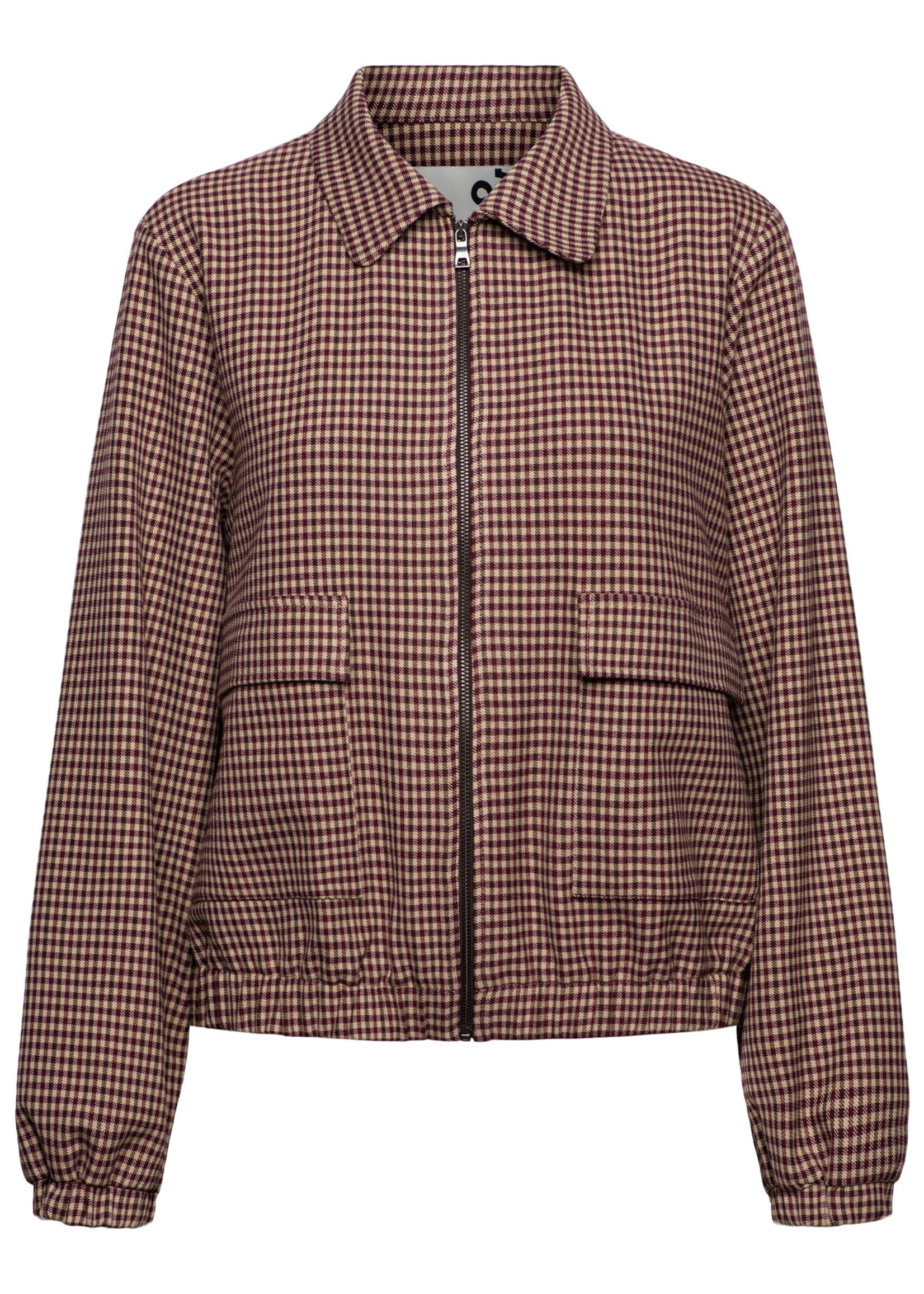 &Co Woman Jacket Ceylin Check - Sand Multi