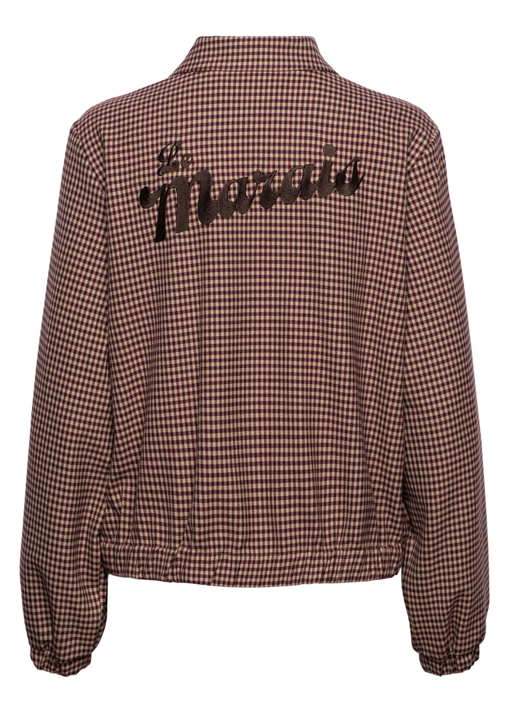 &Co Woman Jacket Ceylin Check - Sand Multi