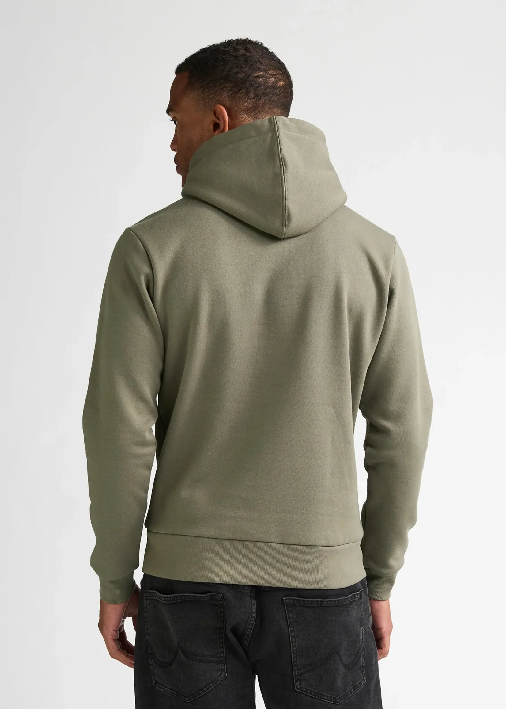 Petrol Industries Sweater Hooded - Mossy Stone
