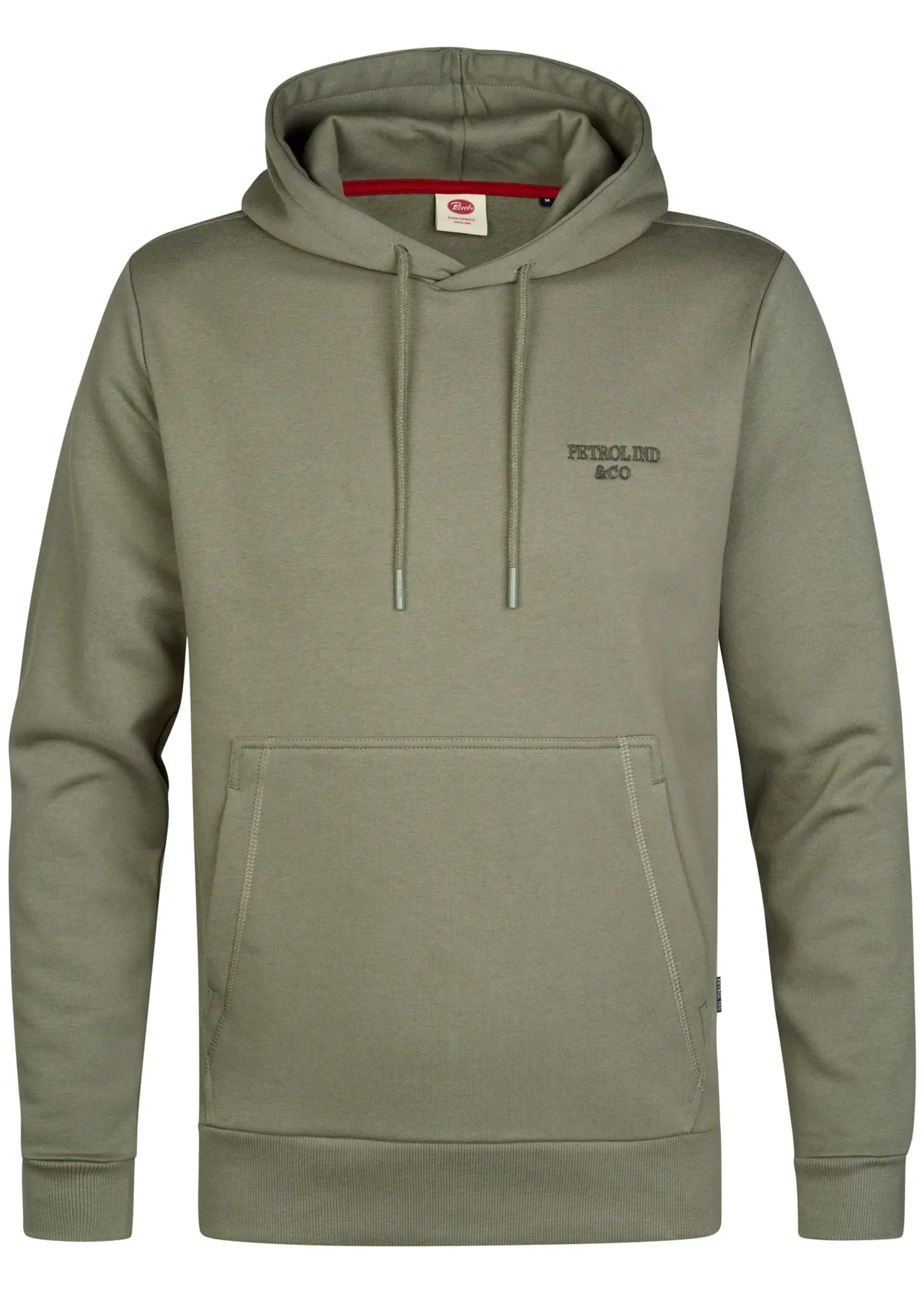 Petrol Industries Sweater Hooded - Mossy Stone