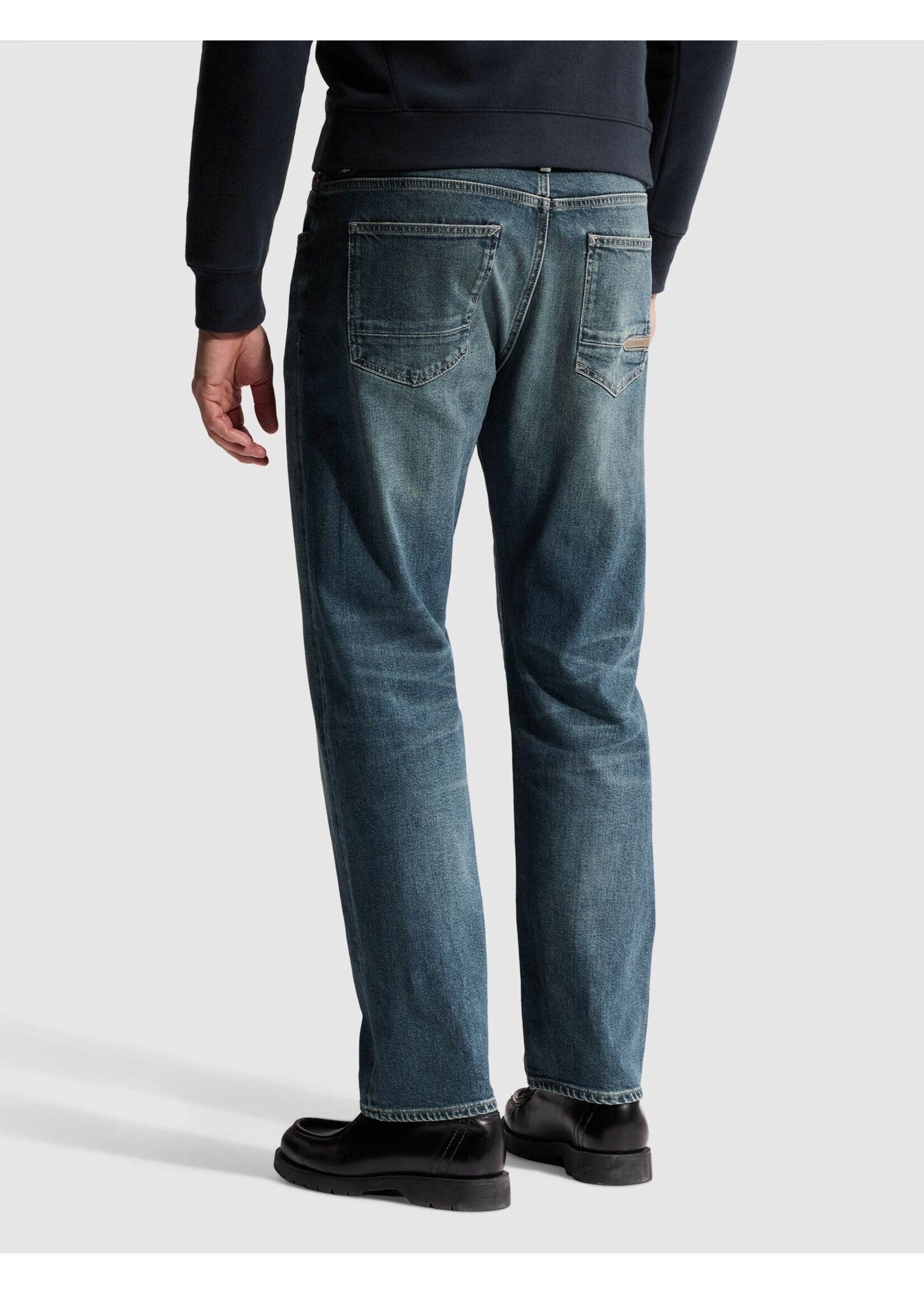 Cast Iron Jeans Steeper Relaxed - Blue Greencast