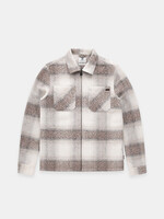 Gabbiano Overshirt Flanel Zip - Coastal Sand