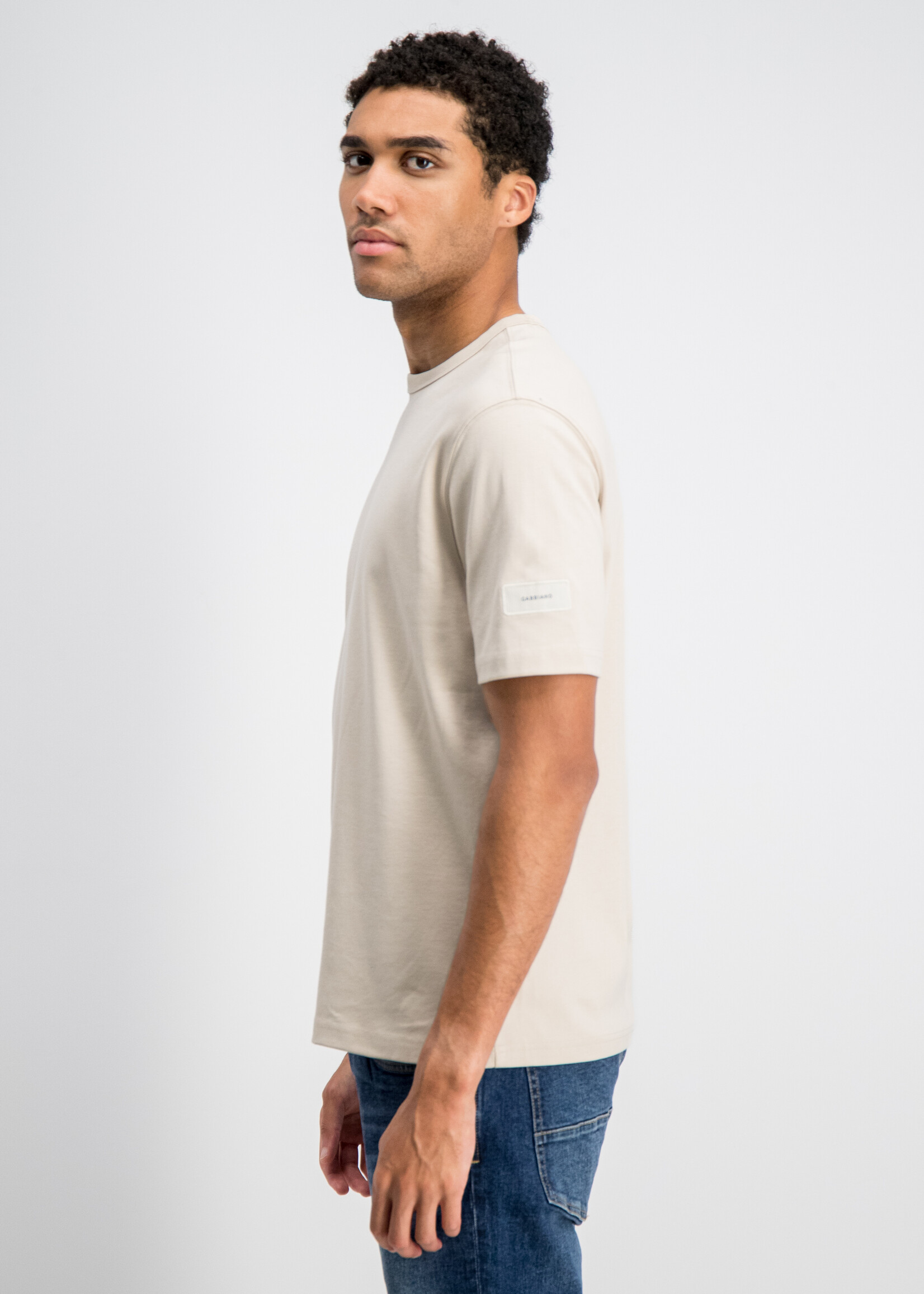 Gabbiano T-shirt Interlock - Coastal Sand