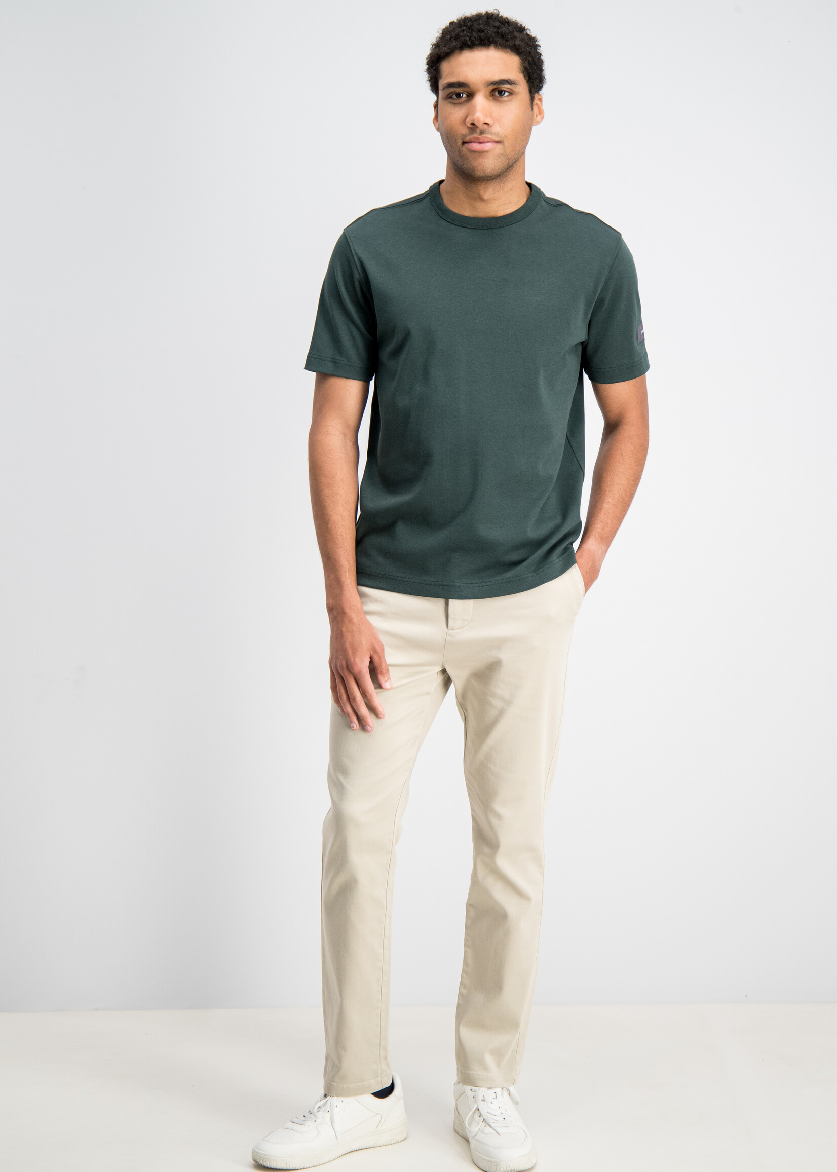 Gabbiano T-shirt Interlock - Highland Green