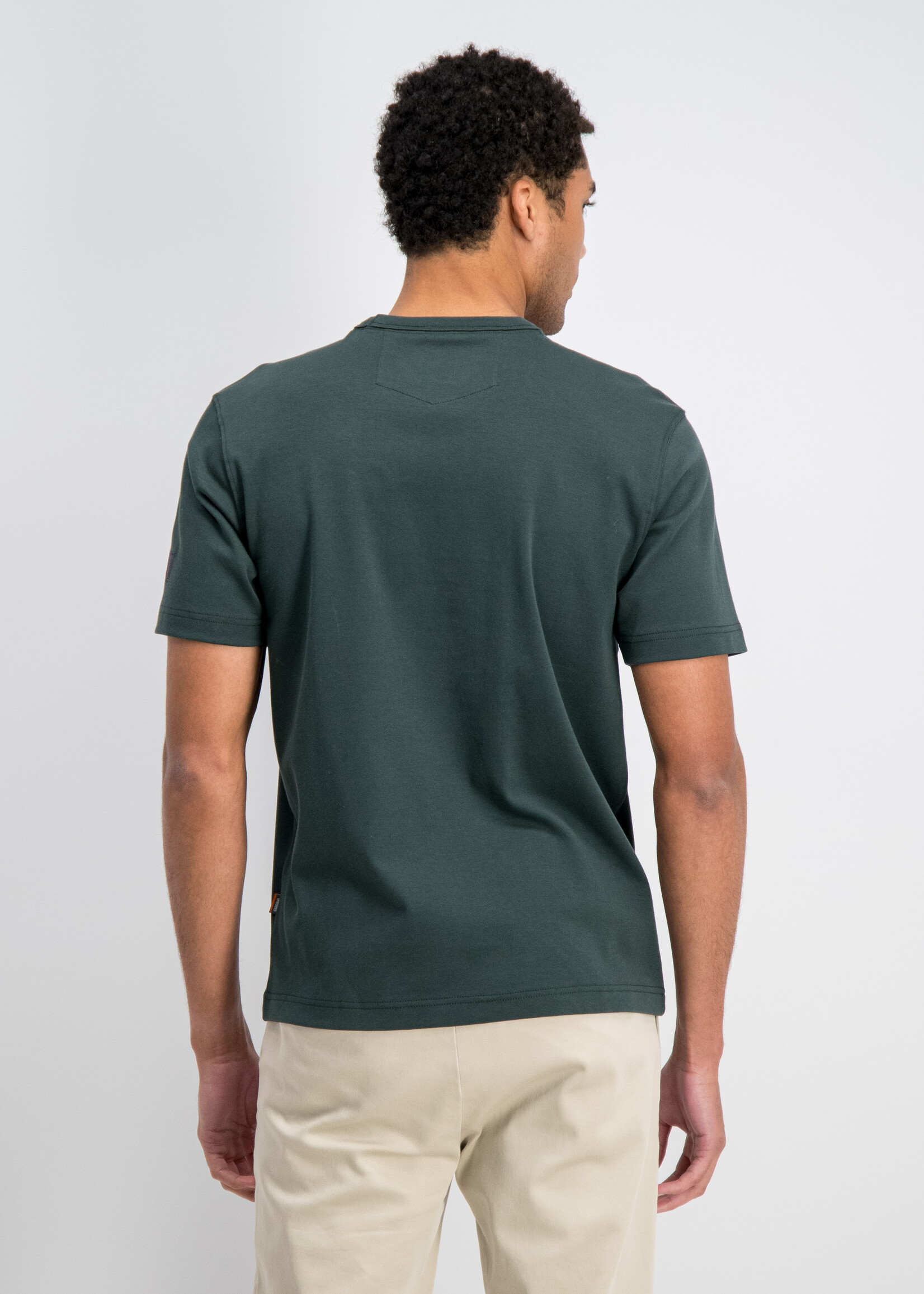Gabbiano T-shirt Interlock - Highland Green