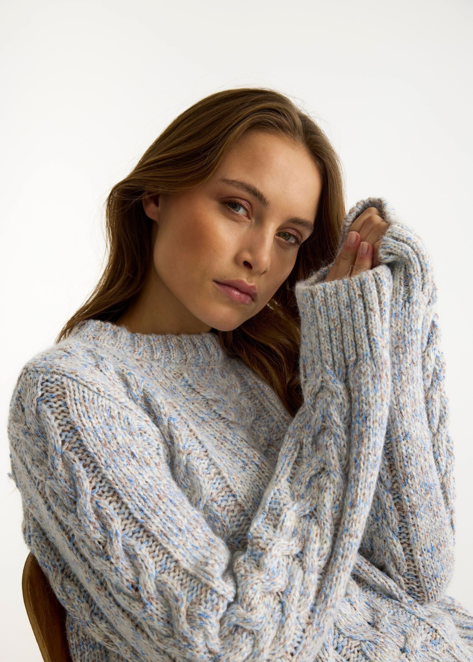 MADE PUBLIC Knit Pullover Delphine - Melee