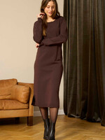 ZEZE Knit Dress Gaia - Chokolade