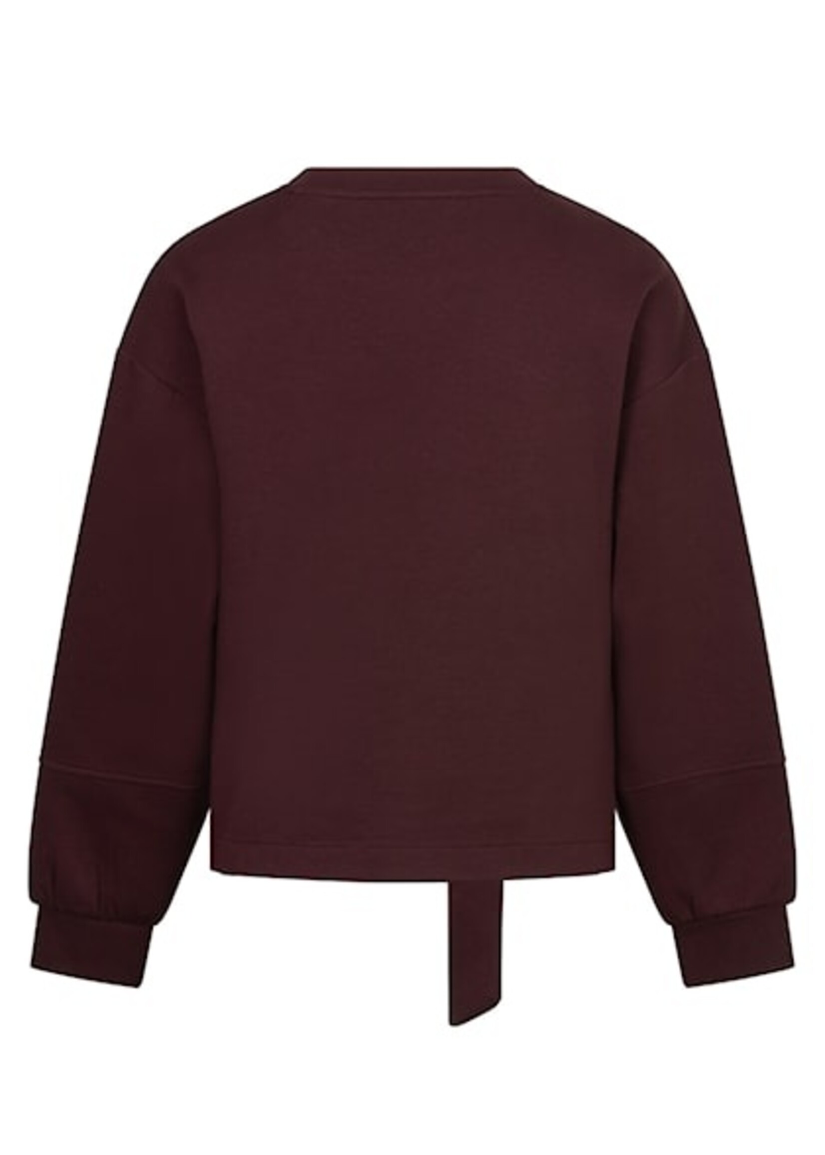 Red Button Top Shakira Belt - Burgundy