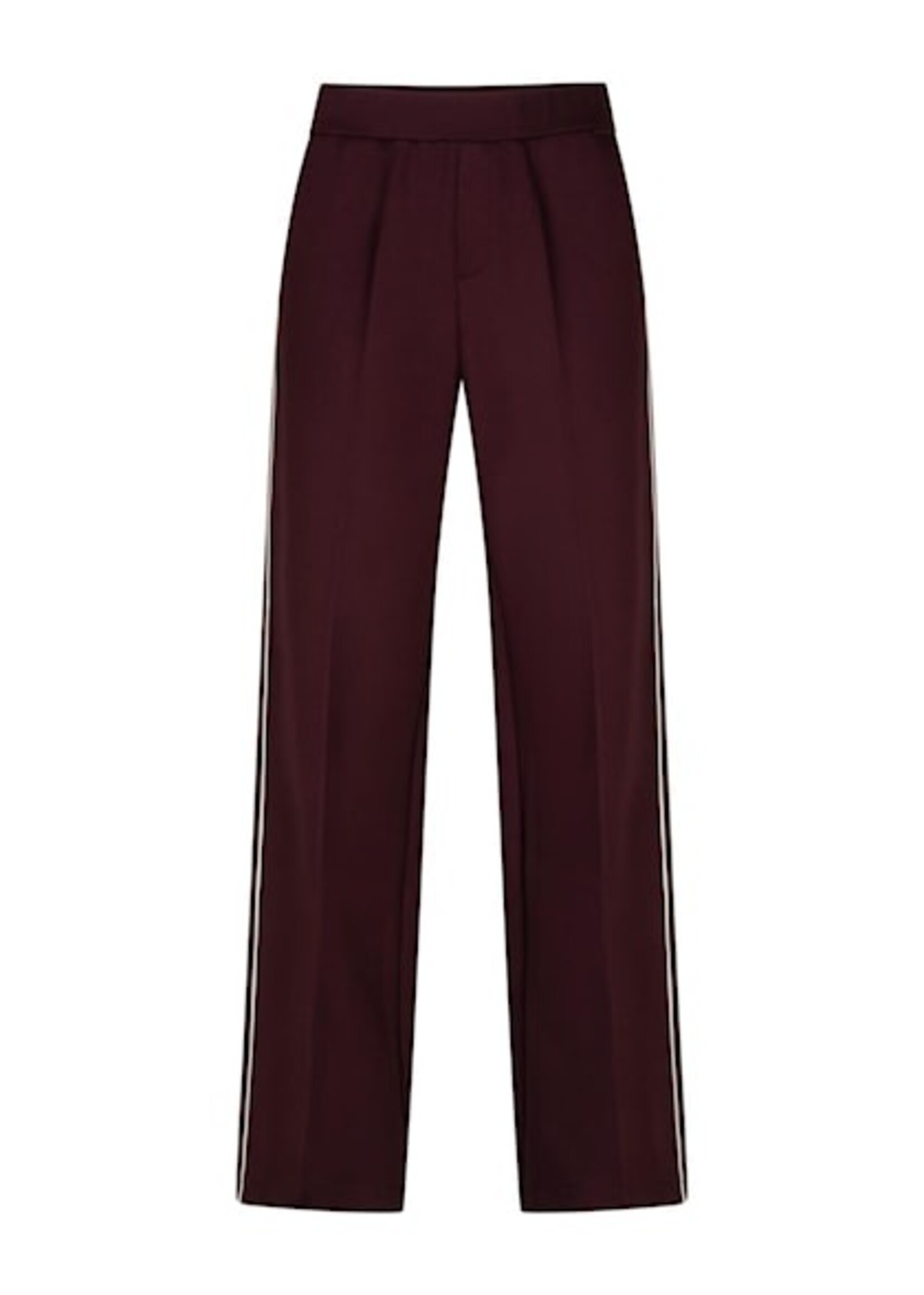 Red Button Broek Colette Punta Piping - Burgundy