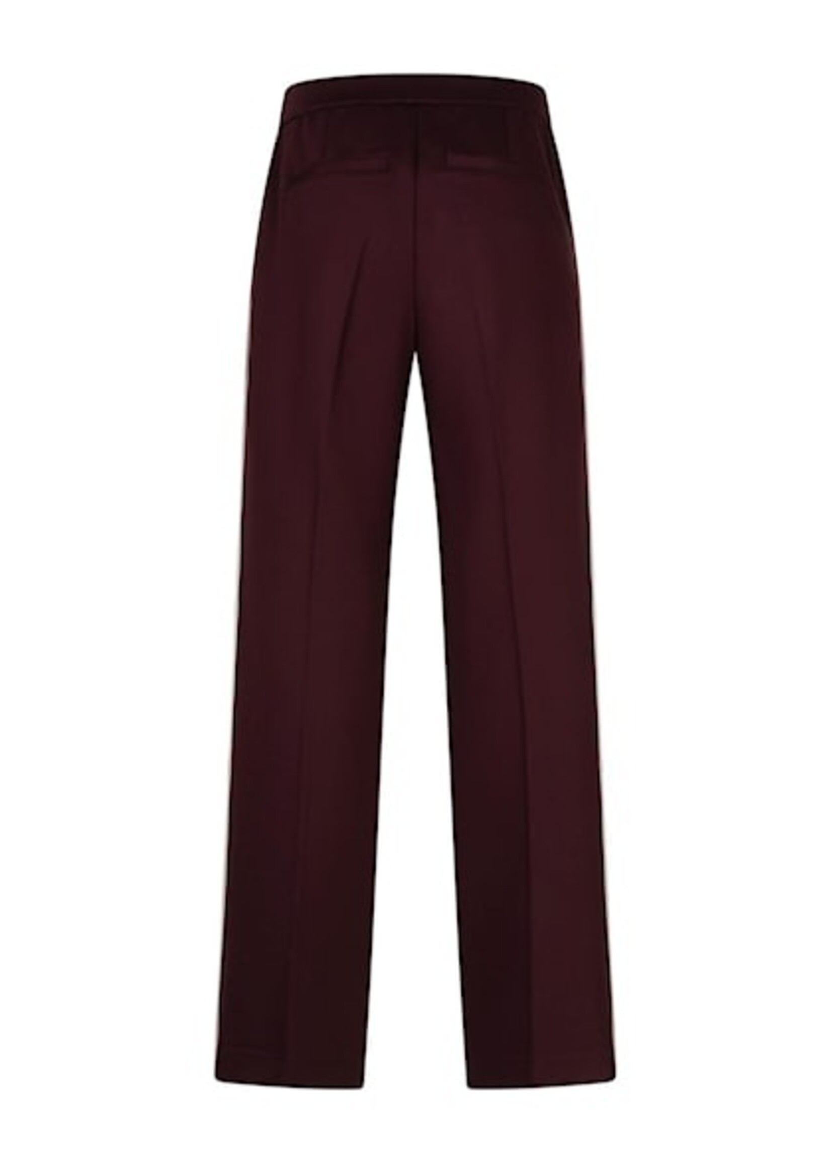 Red Button Broek Colette Punta Piping - Burgundy