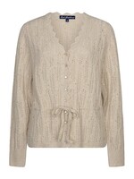 Red Button Vest Ajour Sparkle - Lightsand