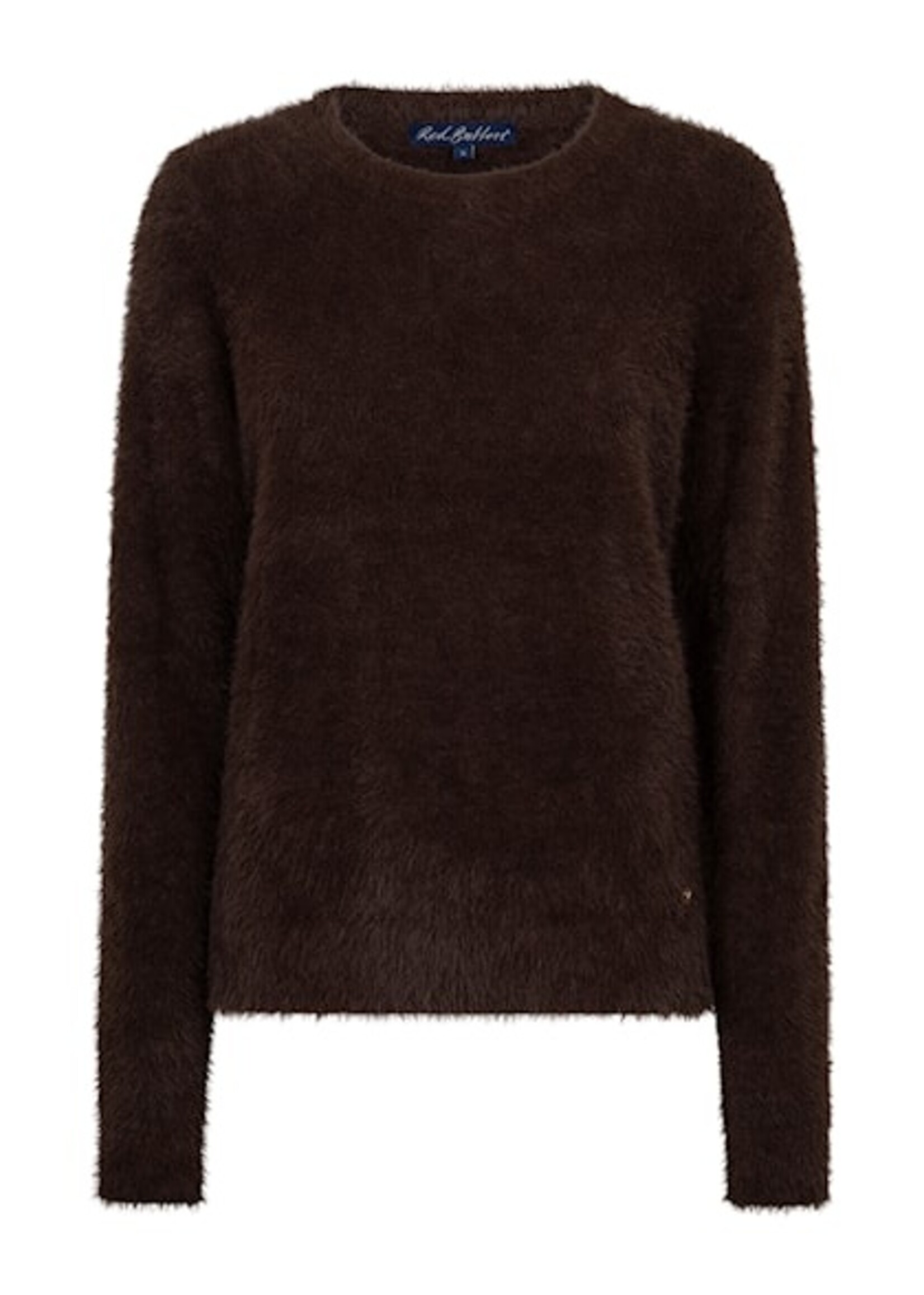 Red Button Trui Sweet Fuzzy - Espresso