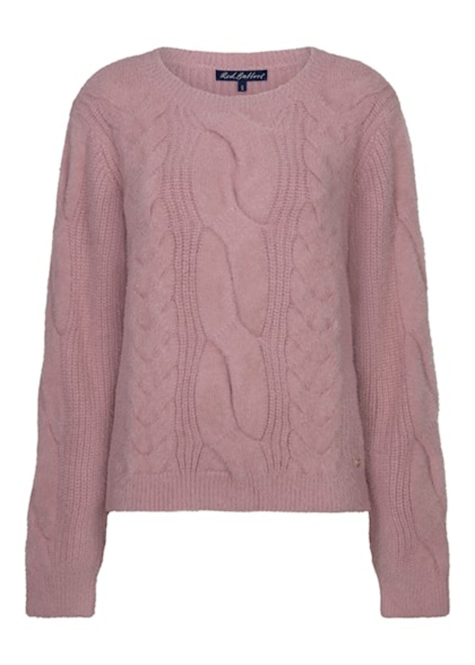 Red Button Sweet Fluffy Cable - Mauve