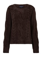 Red Button Sweet Fluffy Cable - Espresso