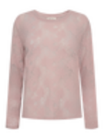 Freequent Blouse Esvia Structure - Pale Mauve