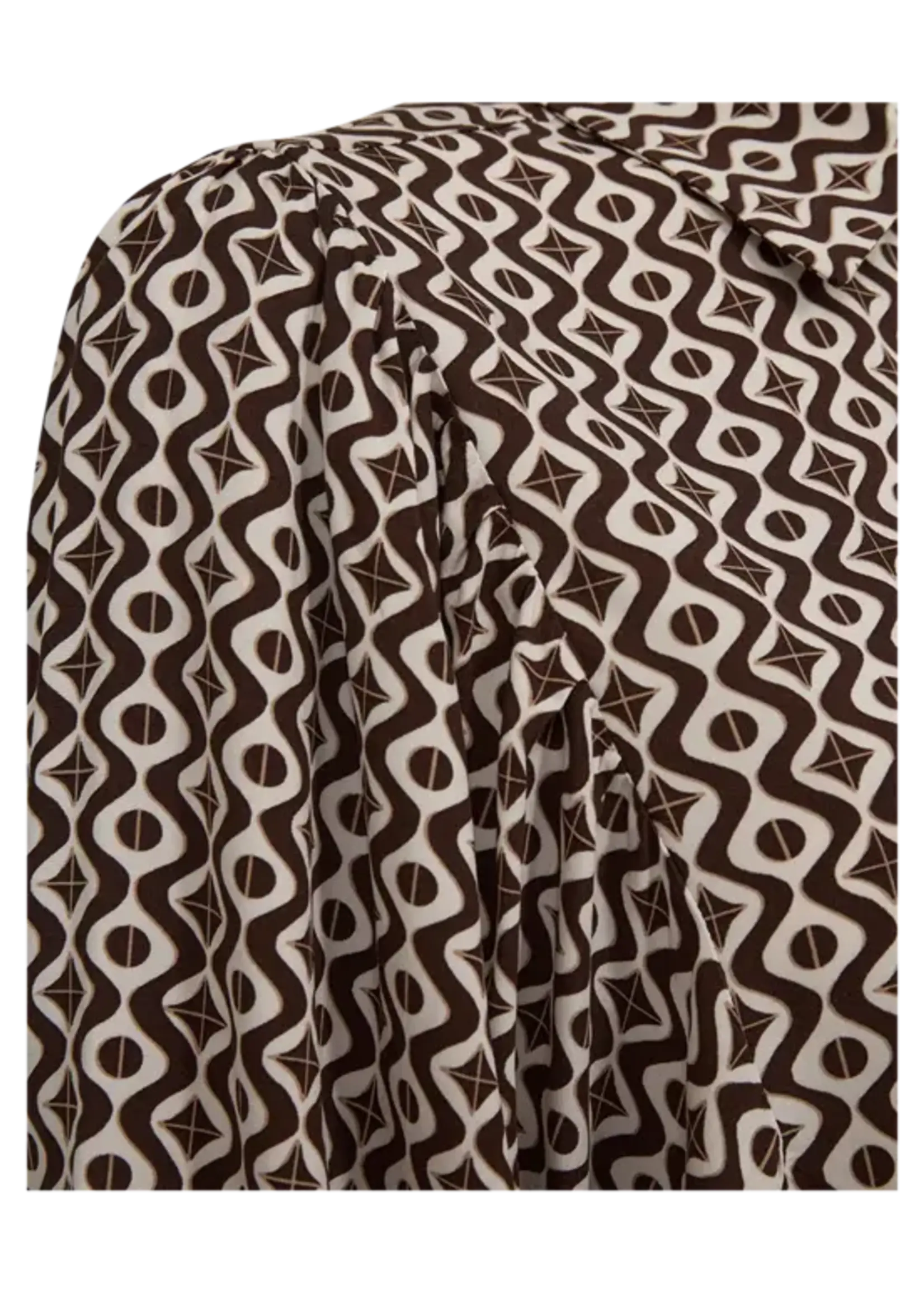 Freequent Blouse Adney Printed - Moonbeam Mole