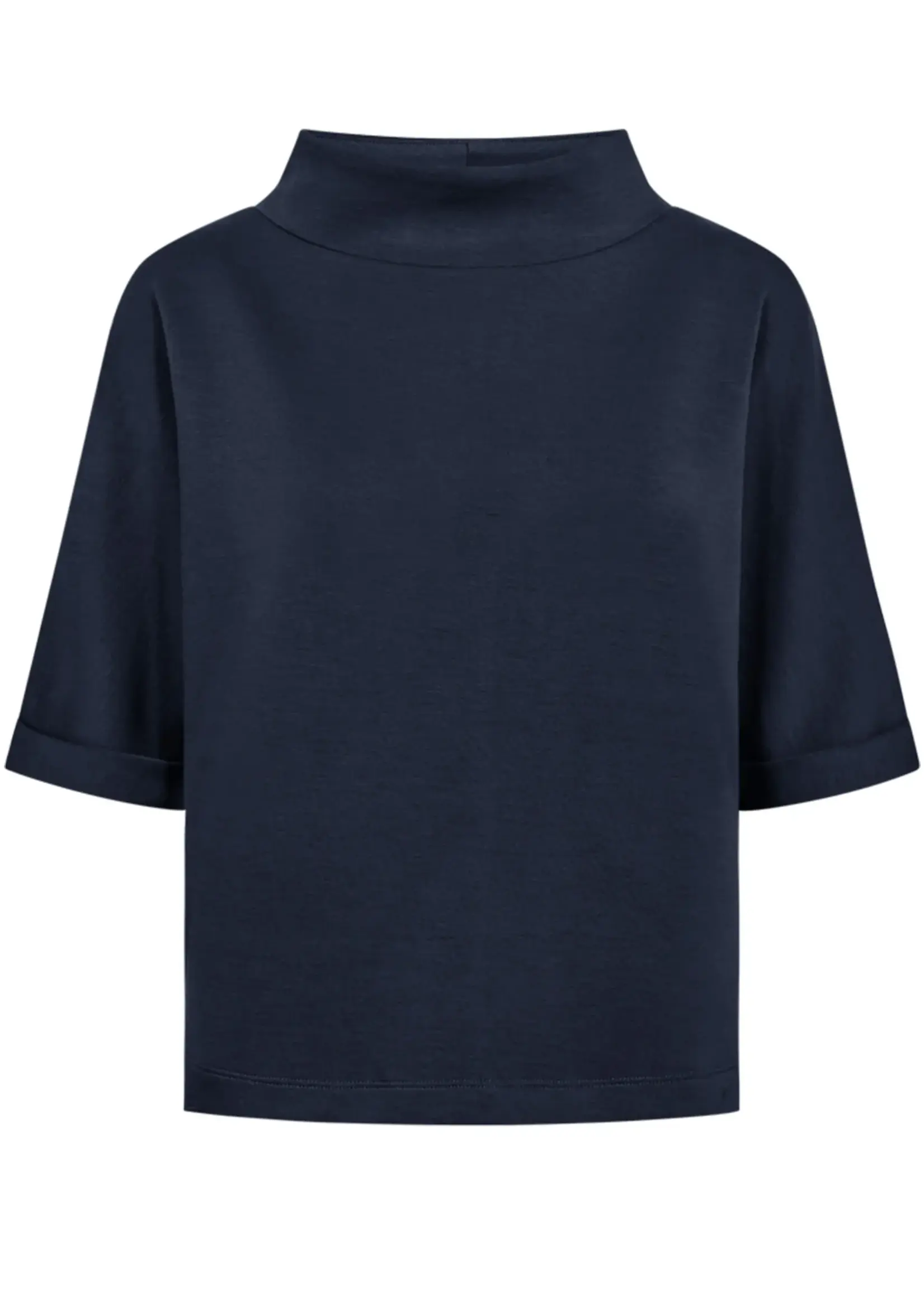 Freequent Blouse Lucinda Soft Scuba - Navy