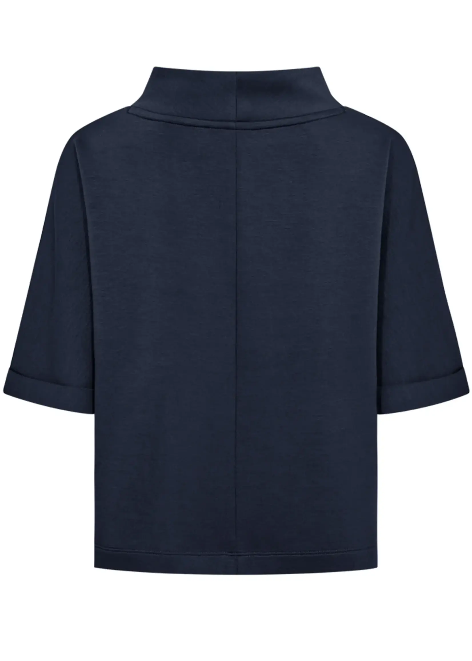 Freequent Blouse Lucinda Soft Scuba - Navy