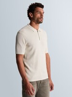 Cast Iron Polo Cotton Modal - White Down