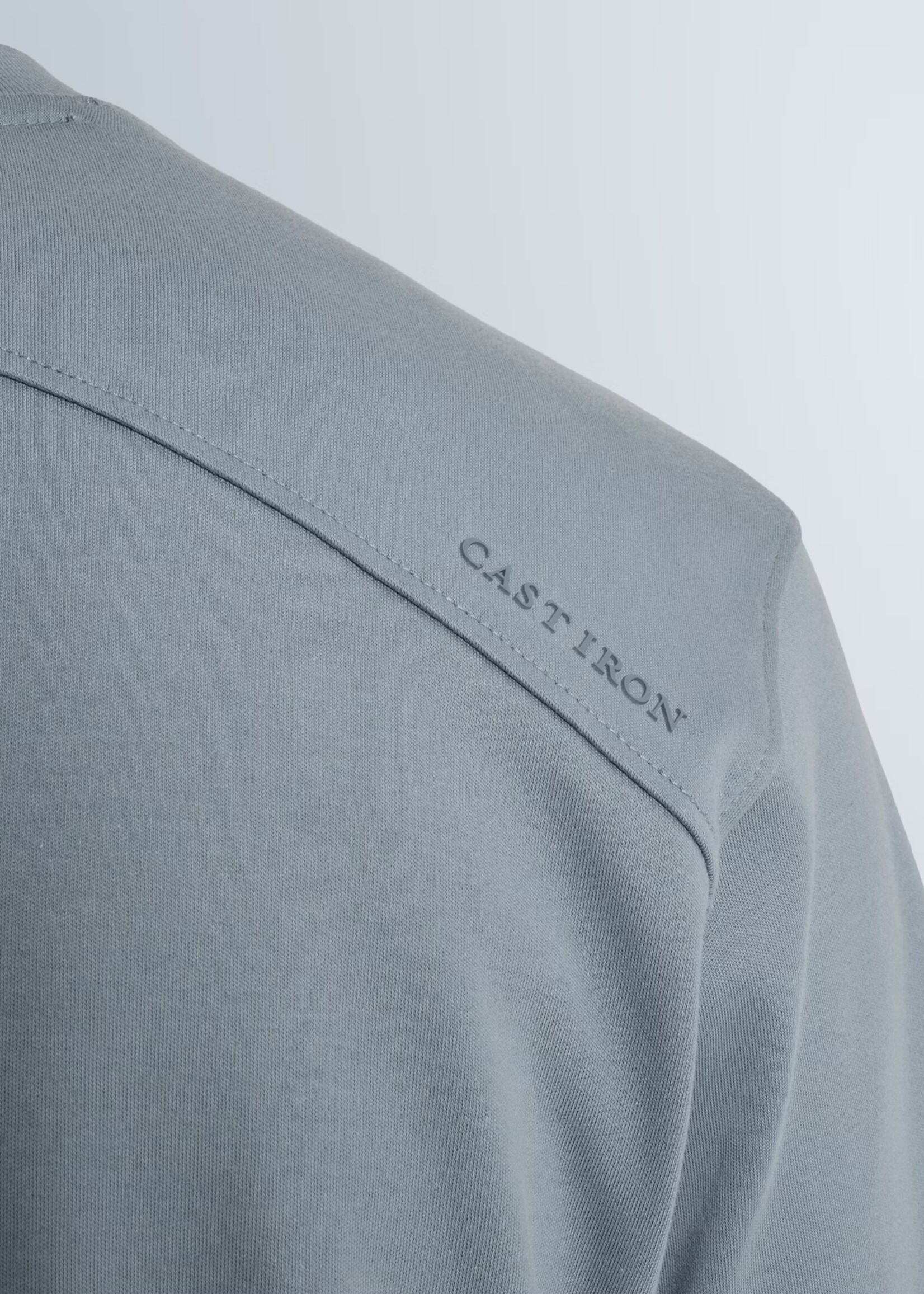 Cast Iron T-shirt Interlock Regular Fit - Blue Mirage