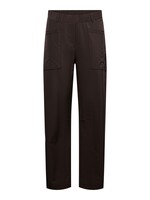 &Co Woman Broek Pris Heavy Travel - Dark Chocolate