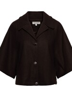 &Co Woman Jacket Carolina - Dark Chocolate