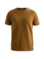 PME Legend T-shirt Flat Waffle Jersey - Golden Brown