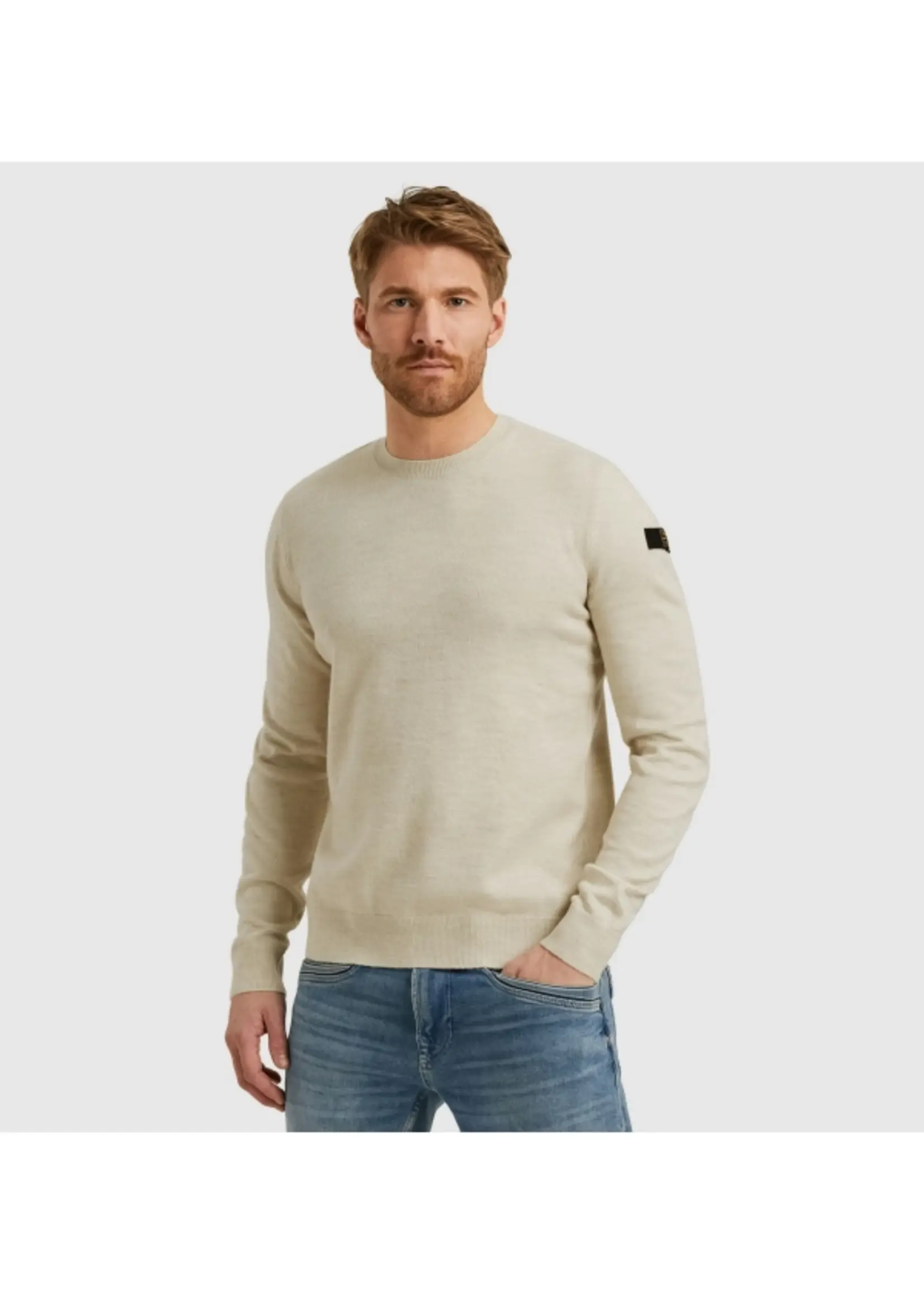 PME Legend Sweater Soft Blend - Bone White