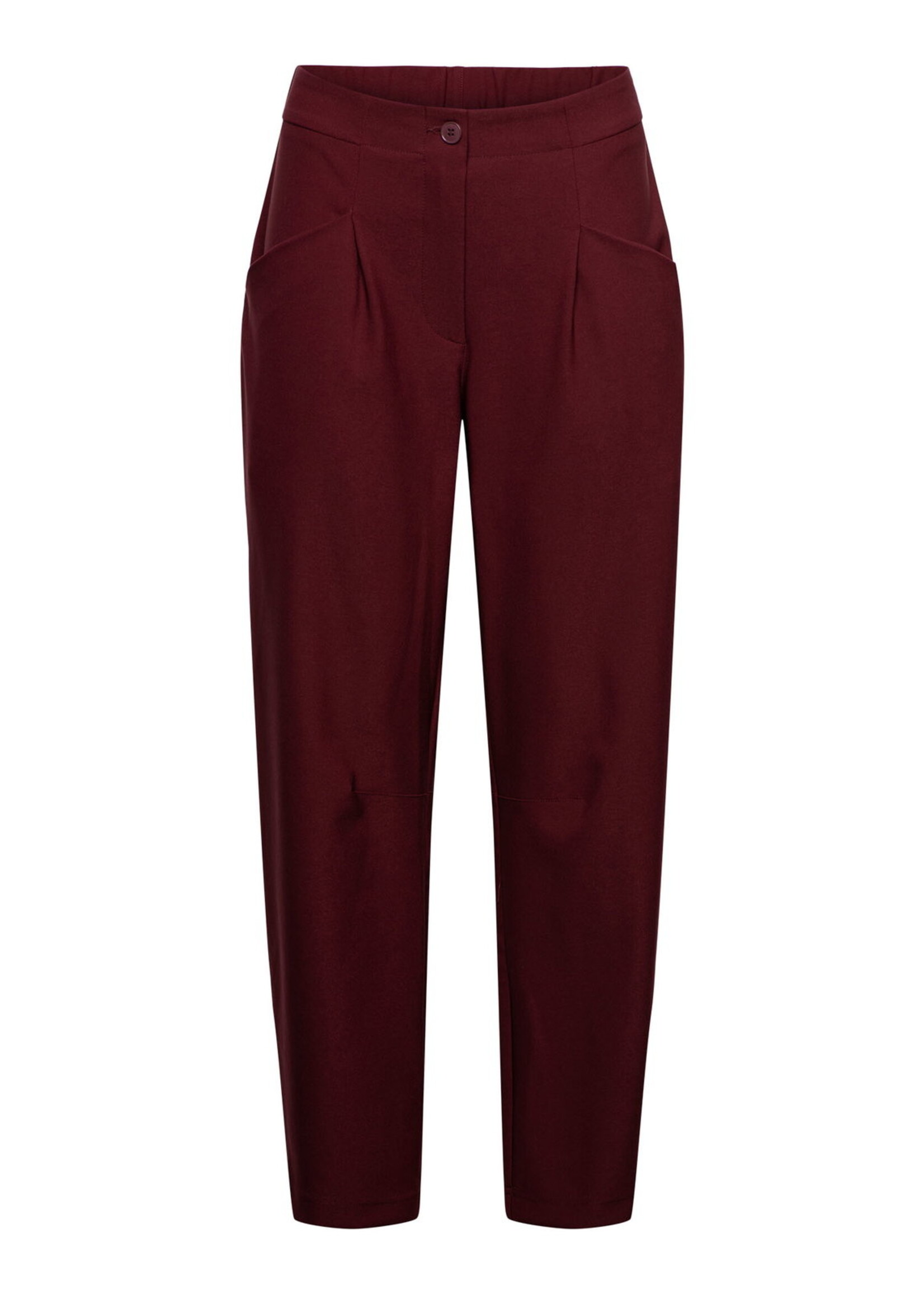 &Co Woman Broek Pris Heavy Travel - Burgundy