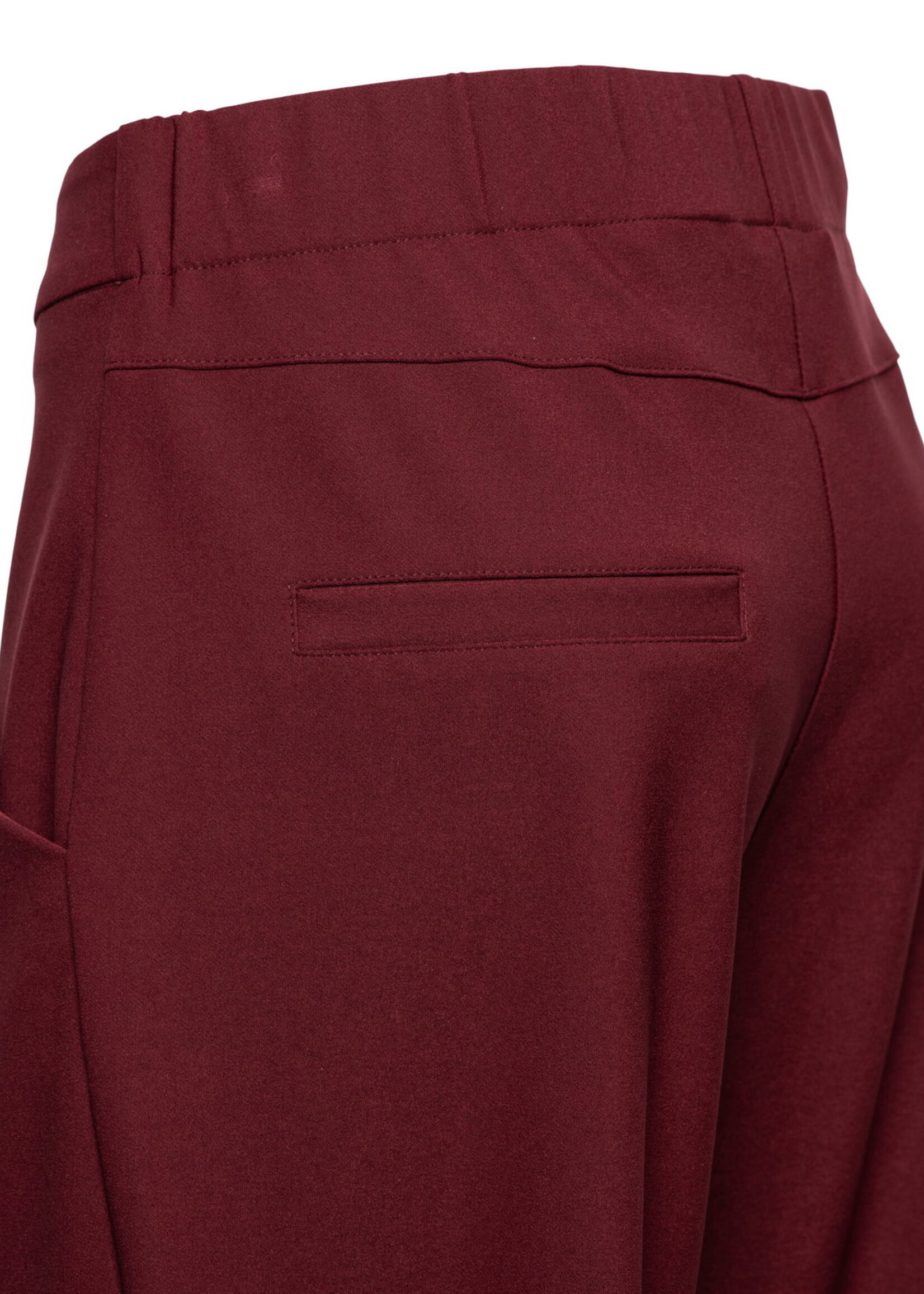 &Co Woman Broek Pris Heavy Travel - Burgundy