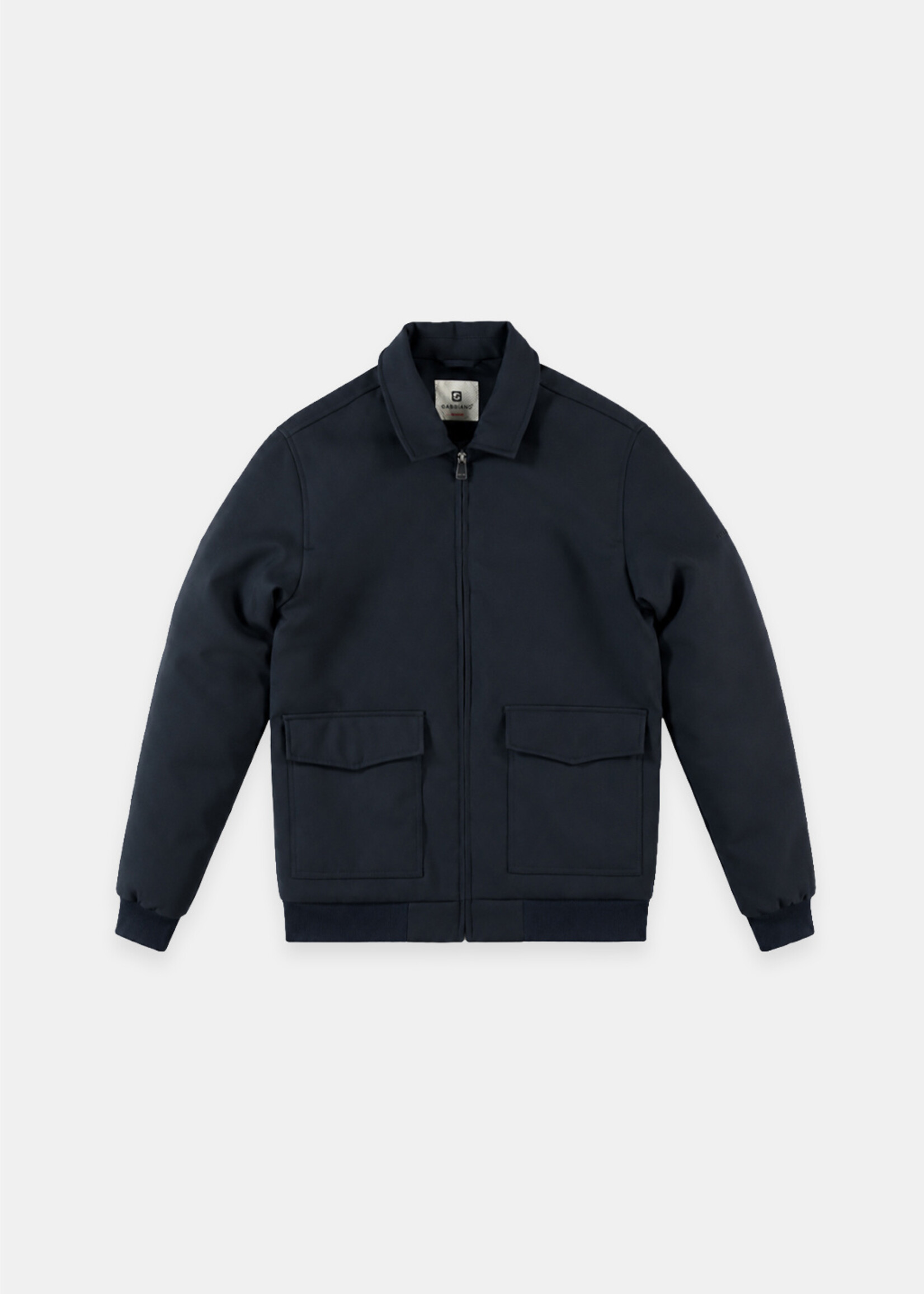 Gabbiano Jacket Harrington Woven - Navy