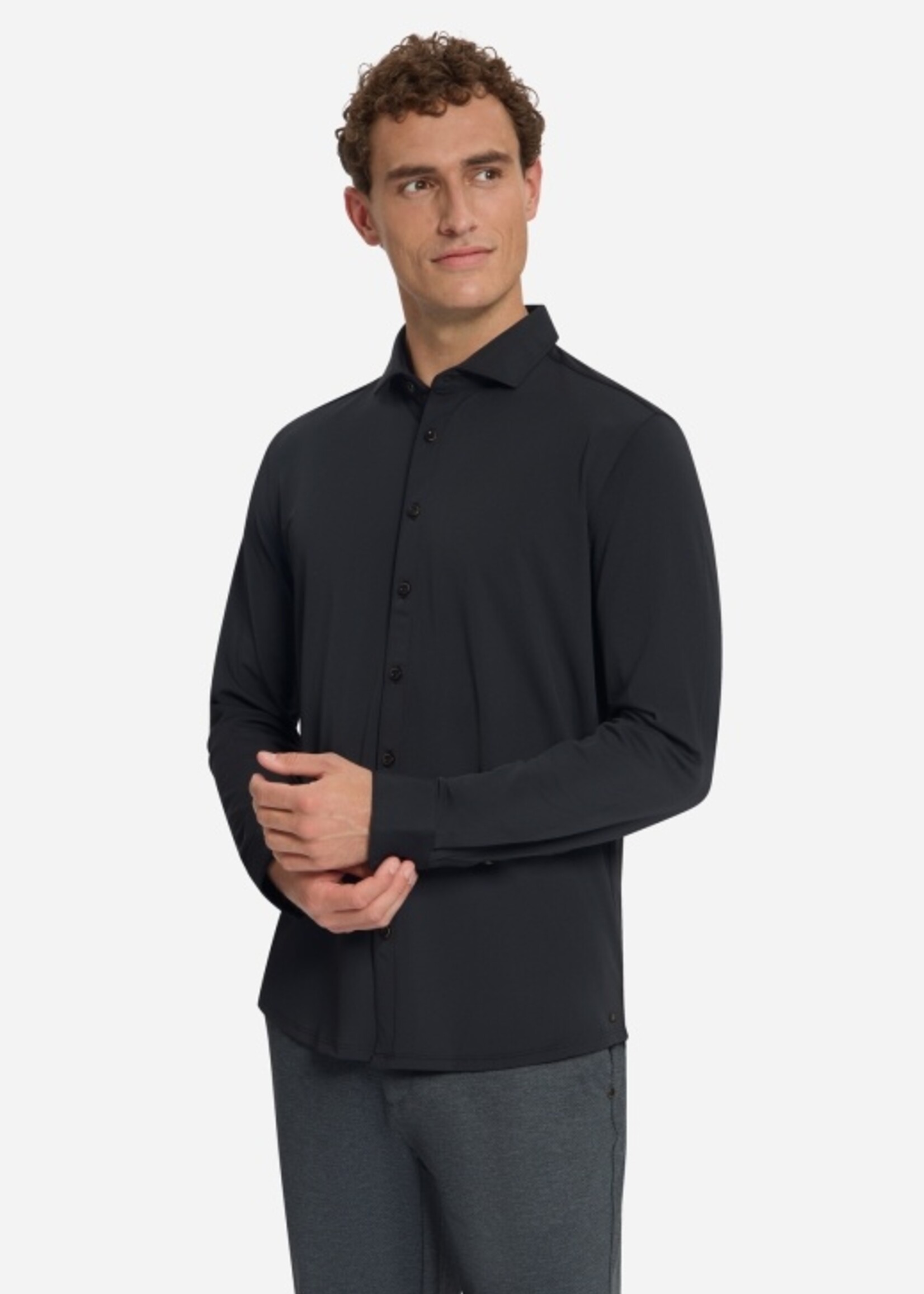 No Excess Overhemd Travel Sedoc - Black