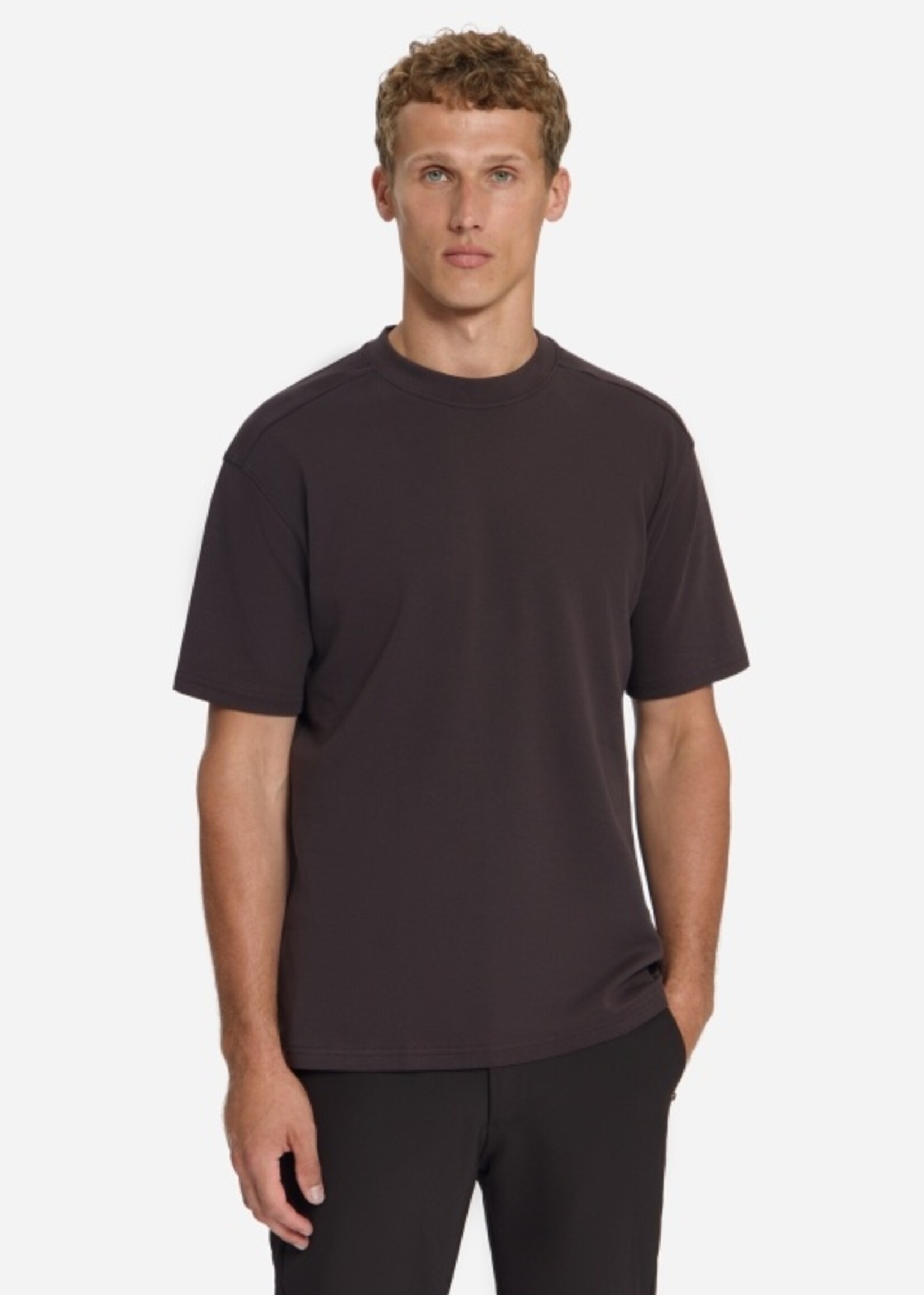 No Excess T-shirt Heavy Solid - Dark Brown