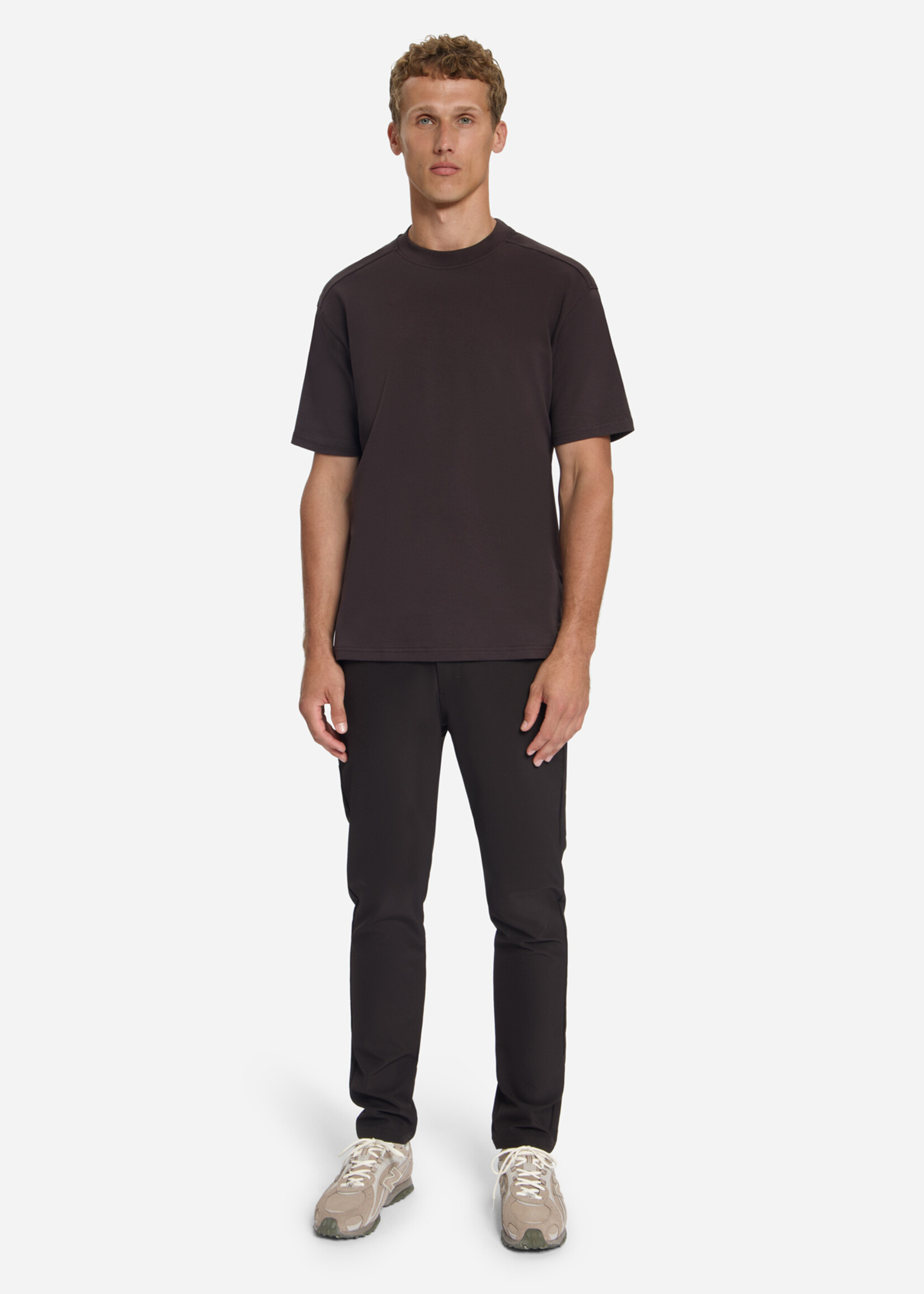 No Excess T-shirt Heavy Solid - Dark Brown