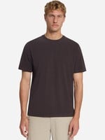 No Excess T-shirt Solid Basic Stretch - Dark Brown