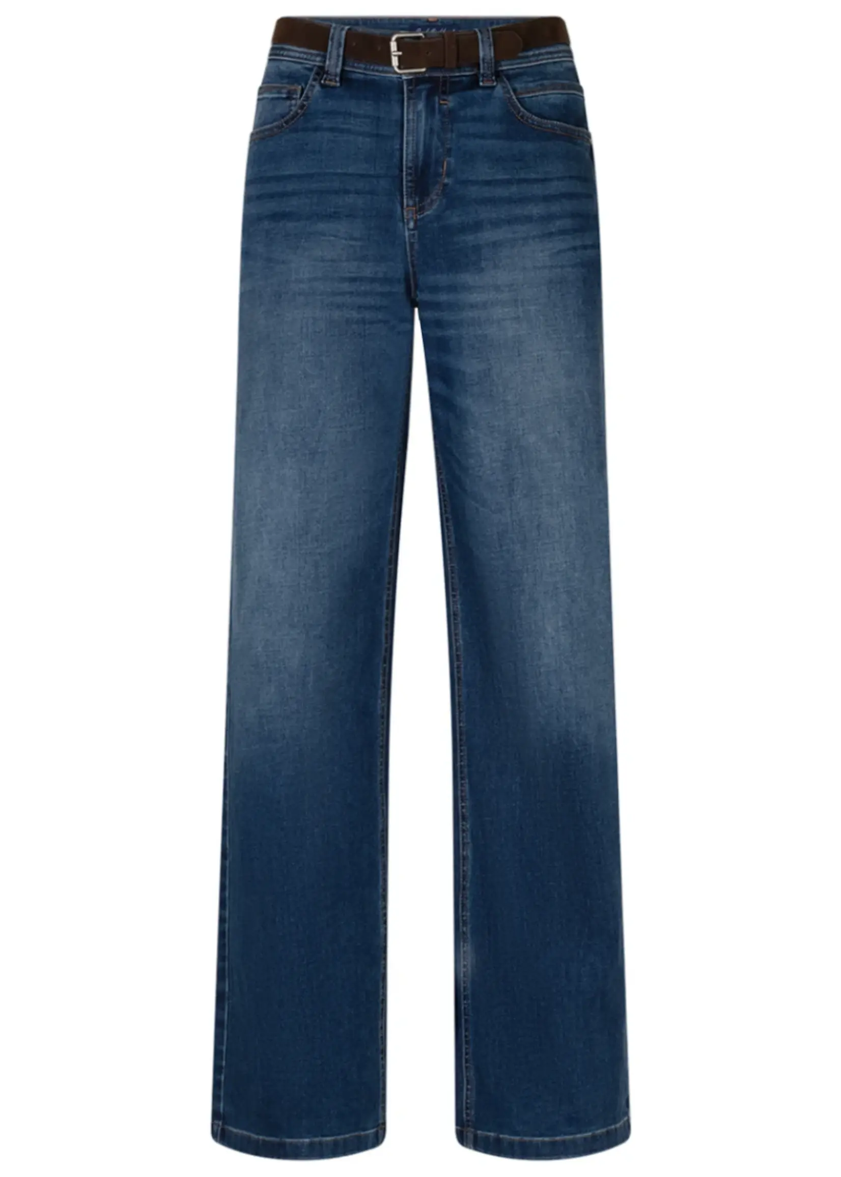 Red Button Broek Colette & Belt -  Dark Stone