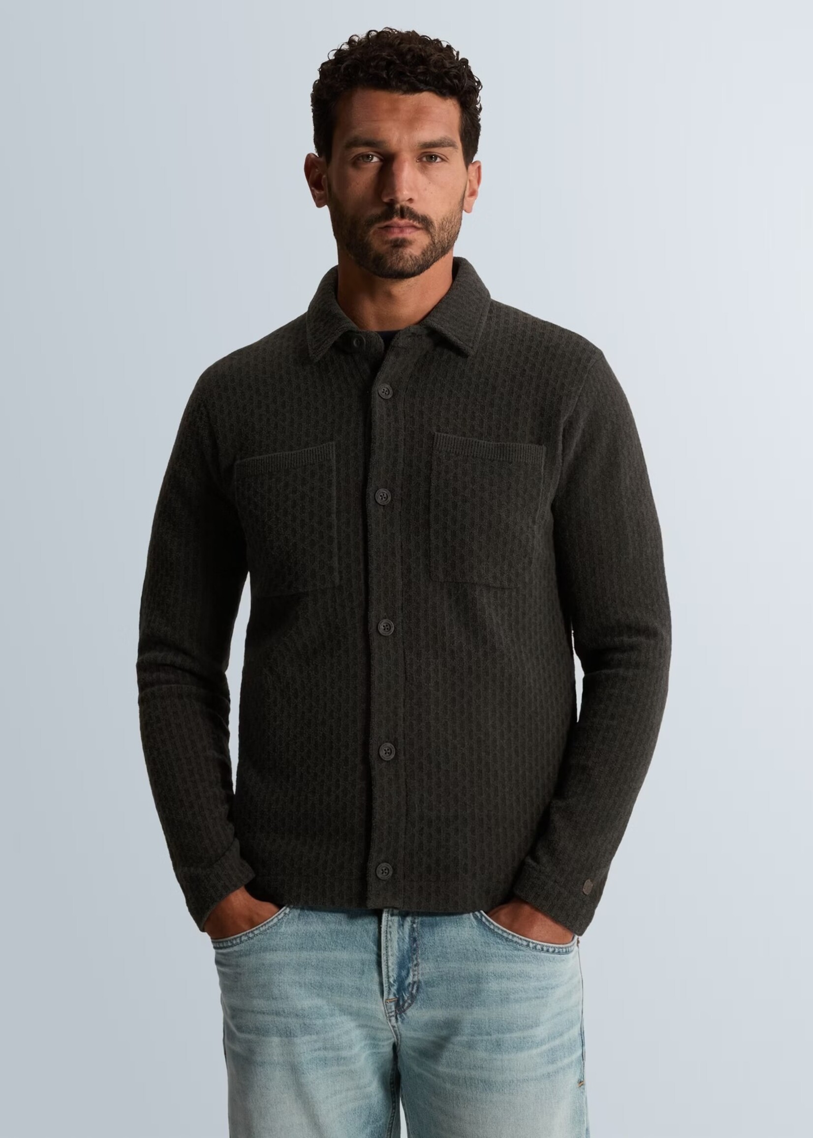 Cast Iron Jacket Slim Soft Blend Button - Clever Crows